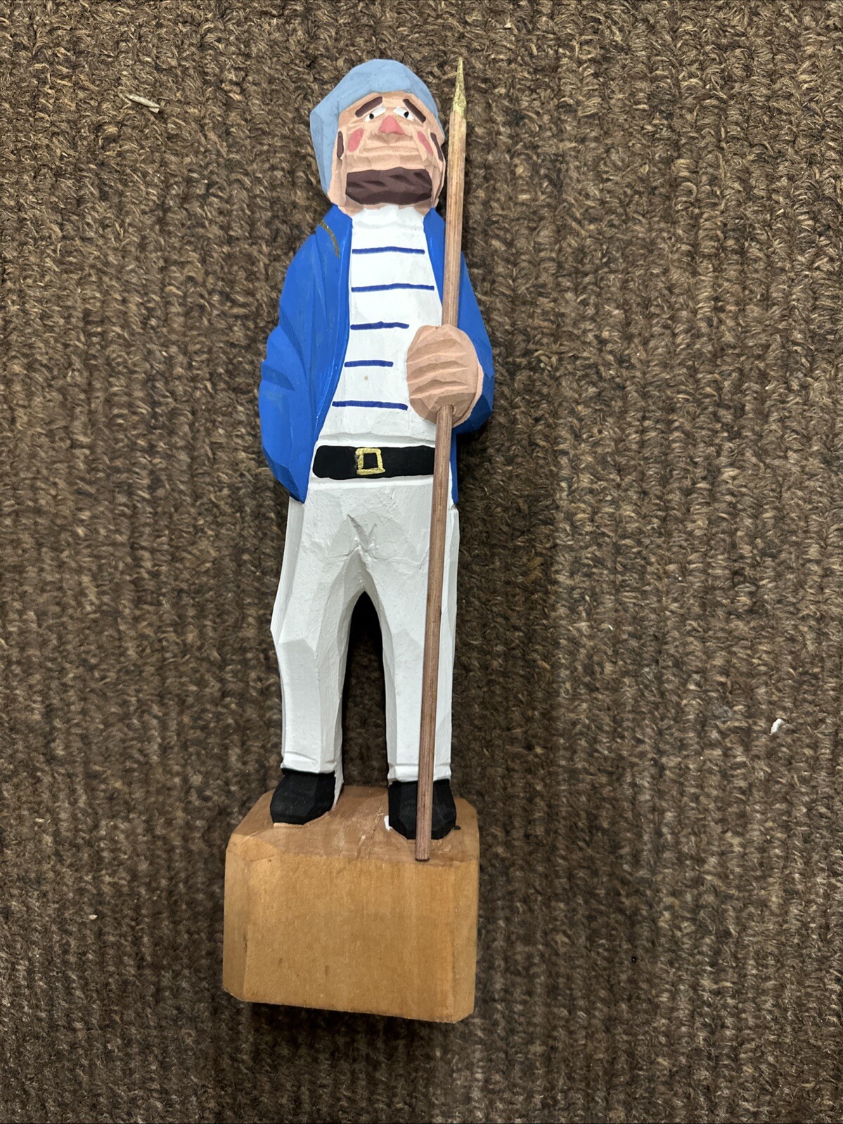 Albert E. Price Products Wooden FISHERMAN SAILER  12” NIB 8694