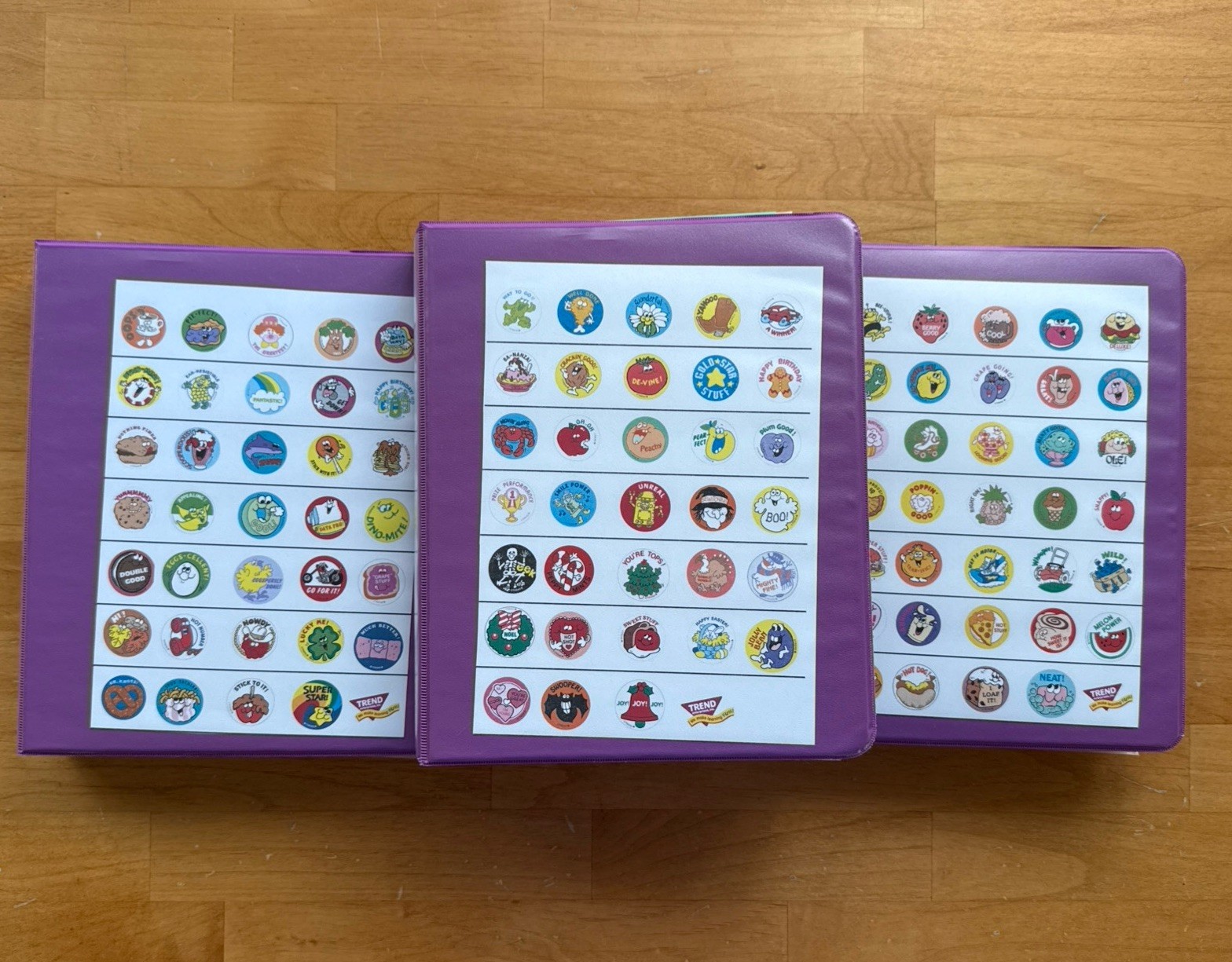 Trend RETRO Scratch n’ Sniff Stinky Stickers 101 COLLECTORS SET NIP