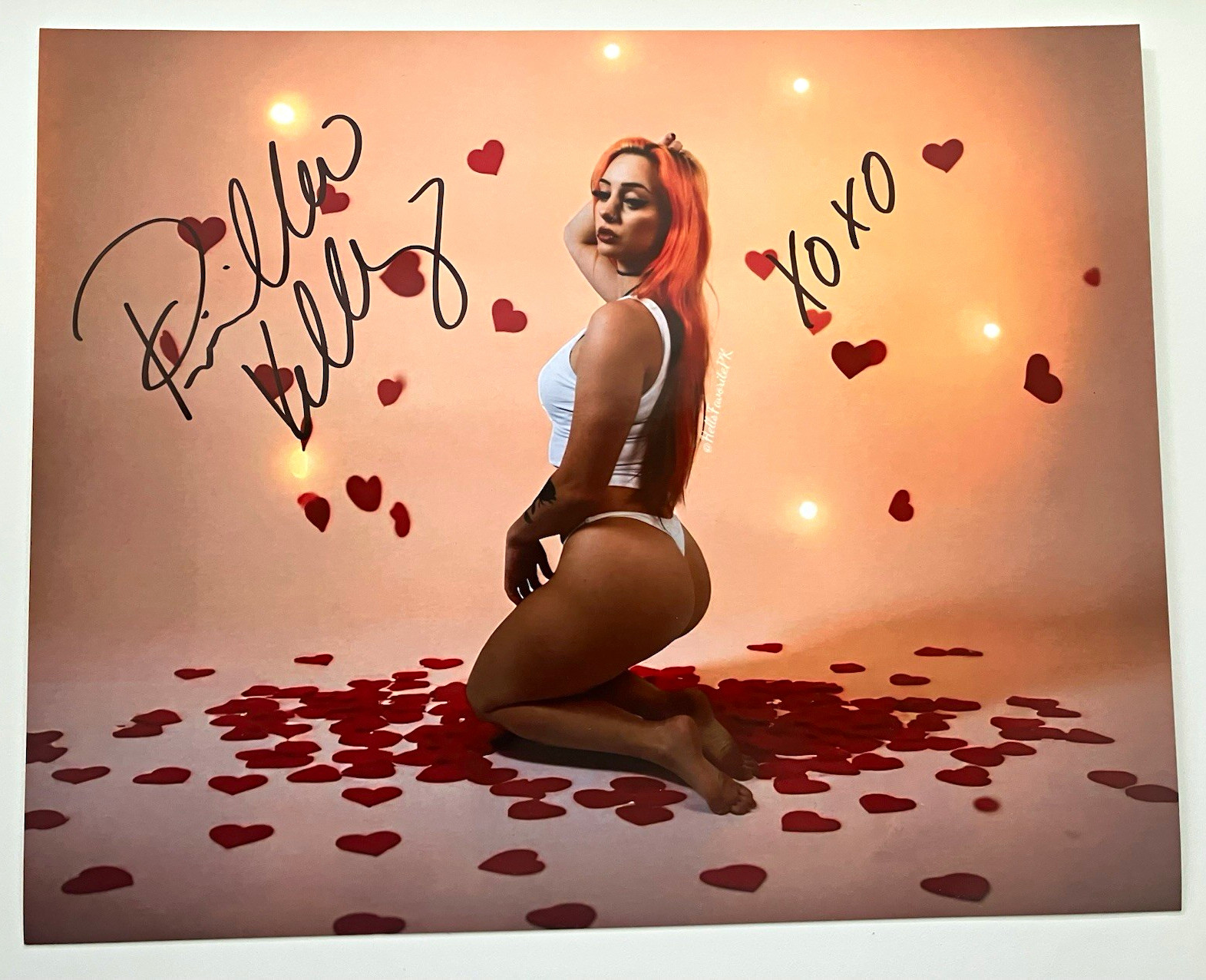 Gigi Dolin AKA Priscilla Kelly 8x10 Sexy Photo Autograph WWE
