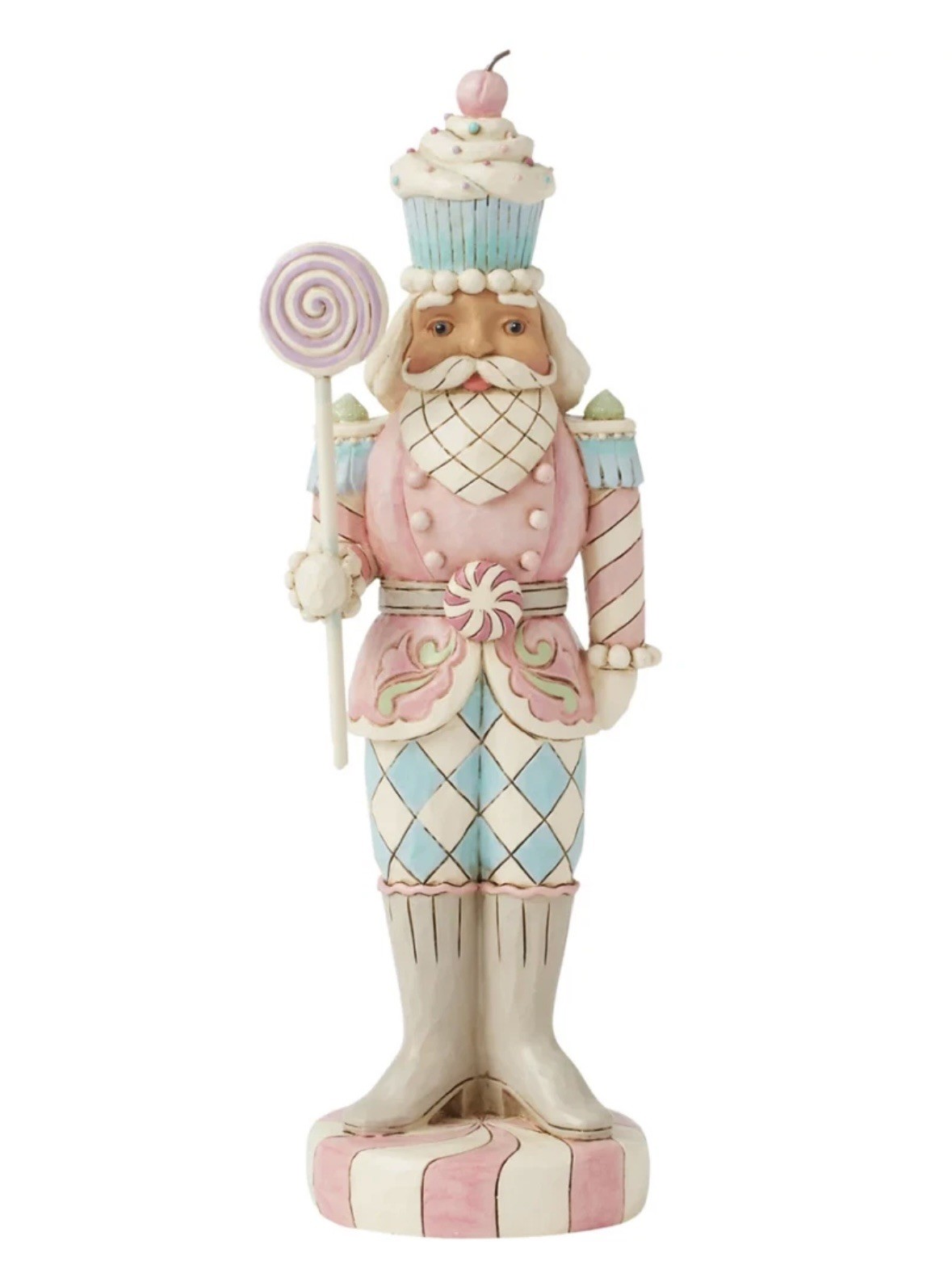 🍭NWT Jim Shore Heartwood Creek Sweets Soldier w/Lollipop Peppermint Twist
