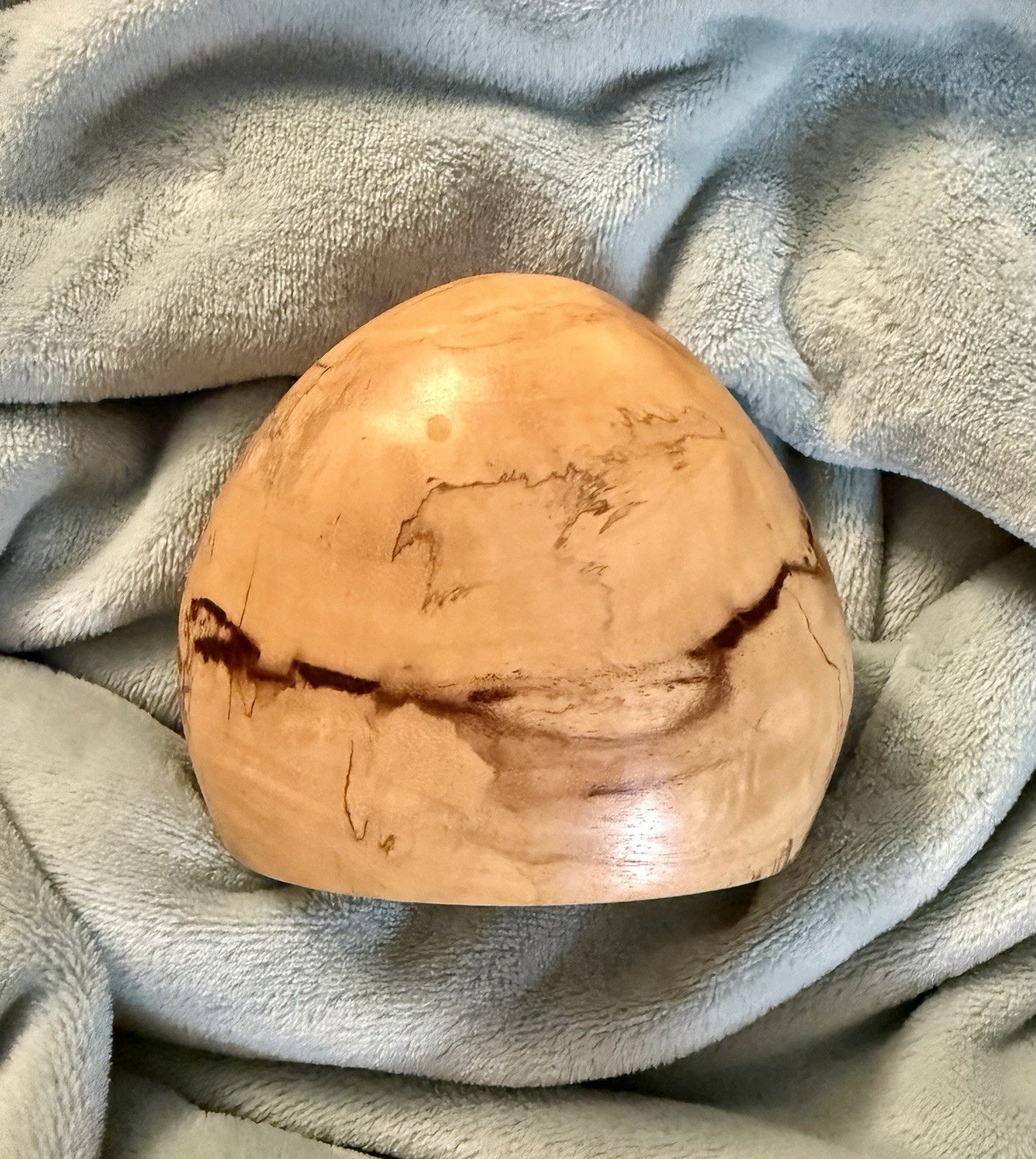 Vintage Wood Burl Uli Kirchler Signed Bud Vase Hand Crafted Carved
