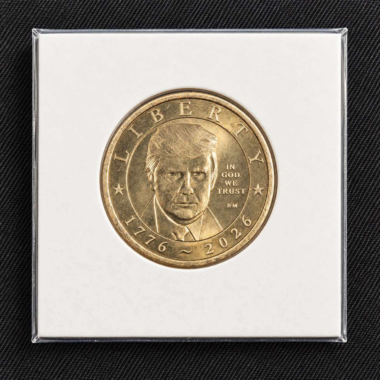 2026 President Donald Trump $1 Coin US Mint Semiquincentennial 250th Gift Ready