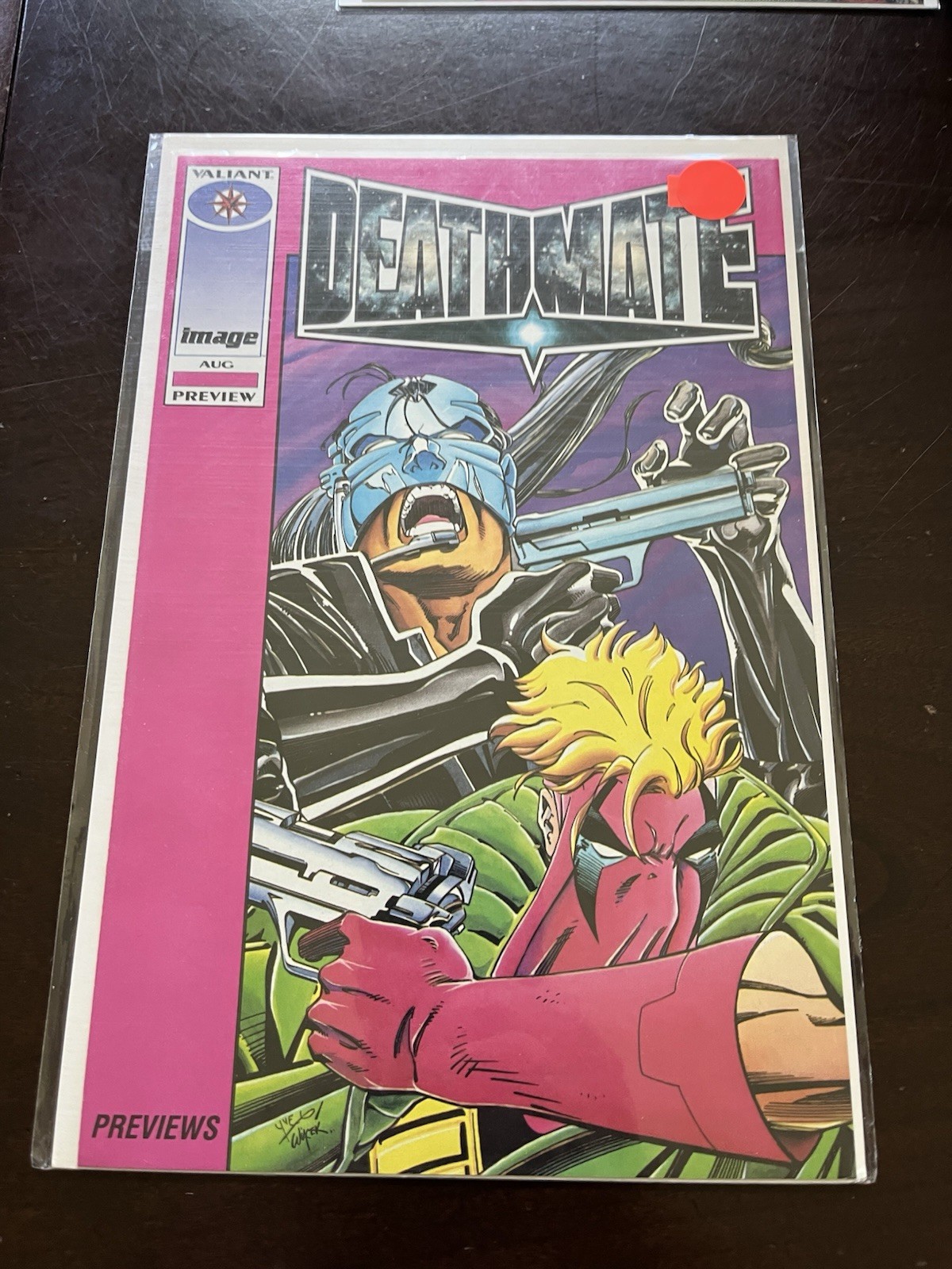 Deathmate Complete Set with two preview issues Valiant/Image - 8 books