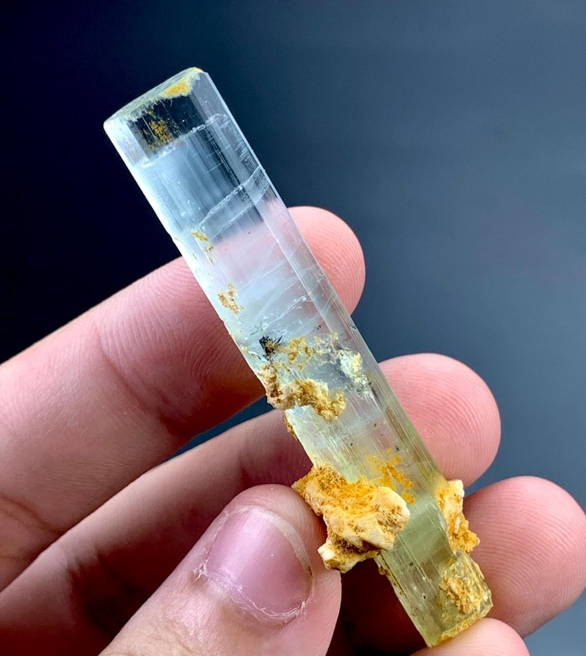 54 Carat Aquamarine Crystal Specimen From Pakistan 