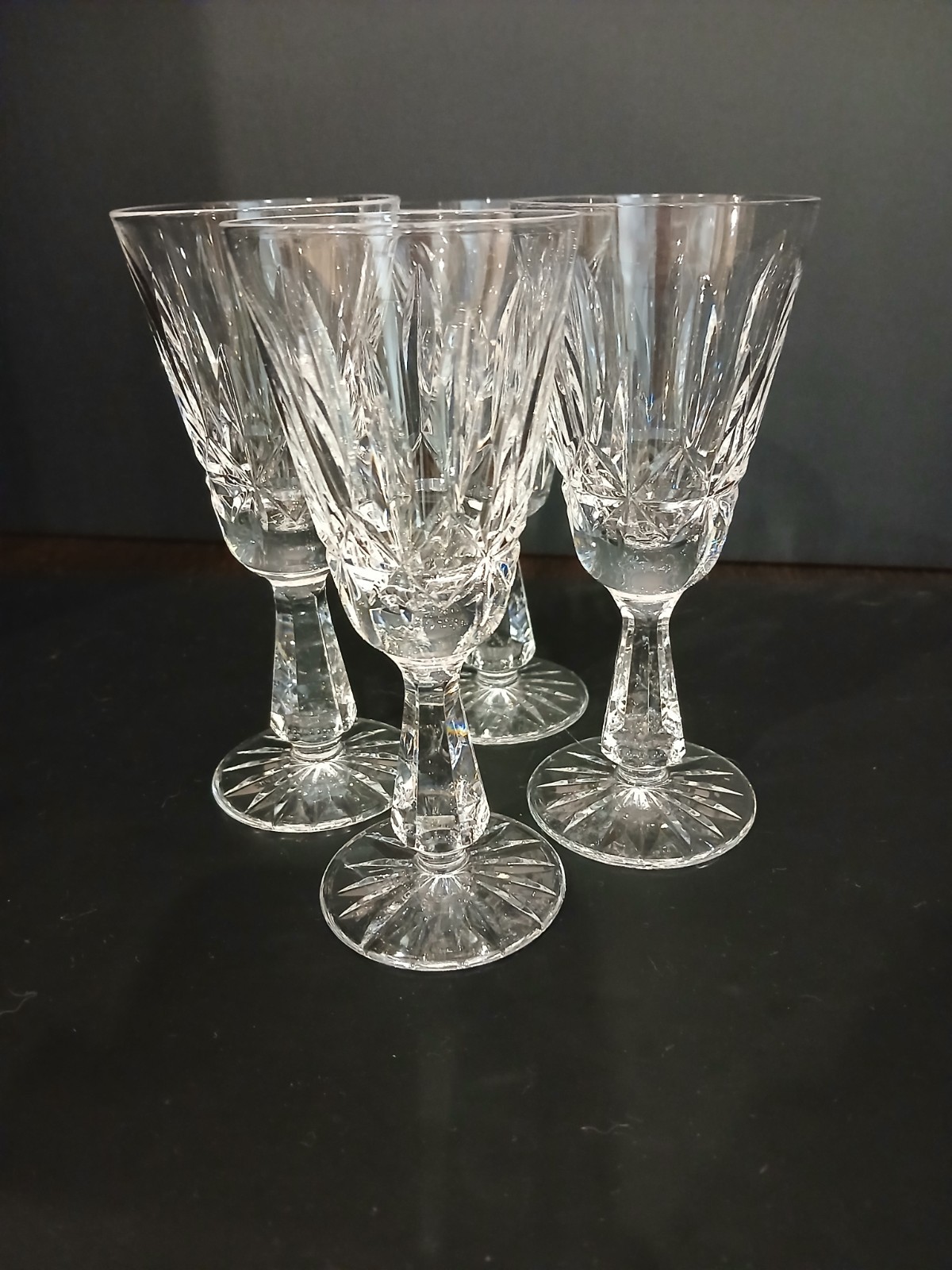 Set of 4 Vintage Waterford Crystal Kylemore 5.5\
