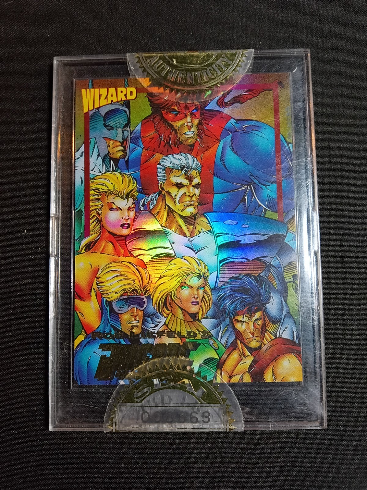 1993 Wizard Press BRIGADE Gold Promo Card #11a Rob Liefeld VINTAGE Sealed SP 🪙