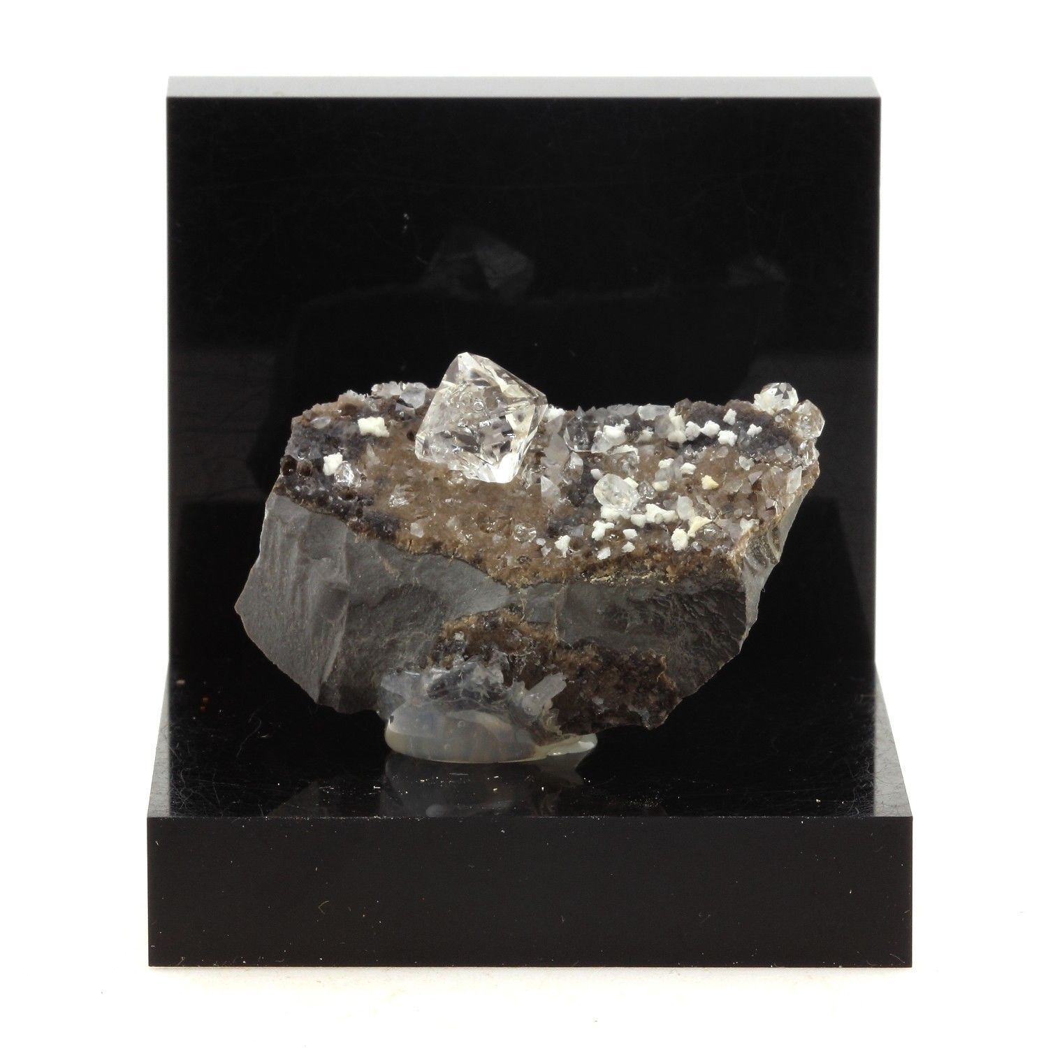 stones And Minerals. Septaria, Diamond Quartz. 57.8 Ct. Ribiers, Hautes-Alpes