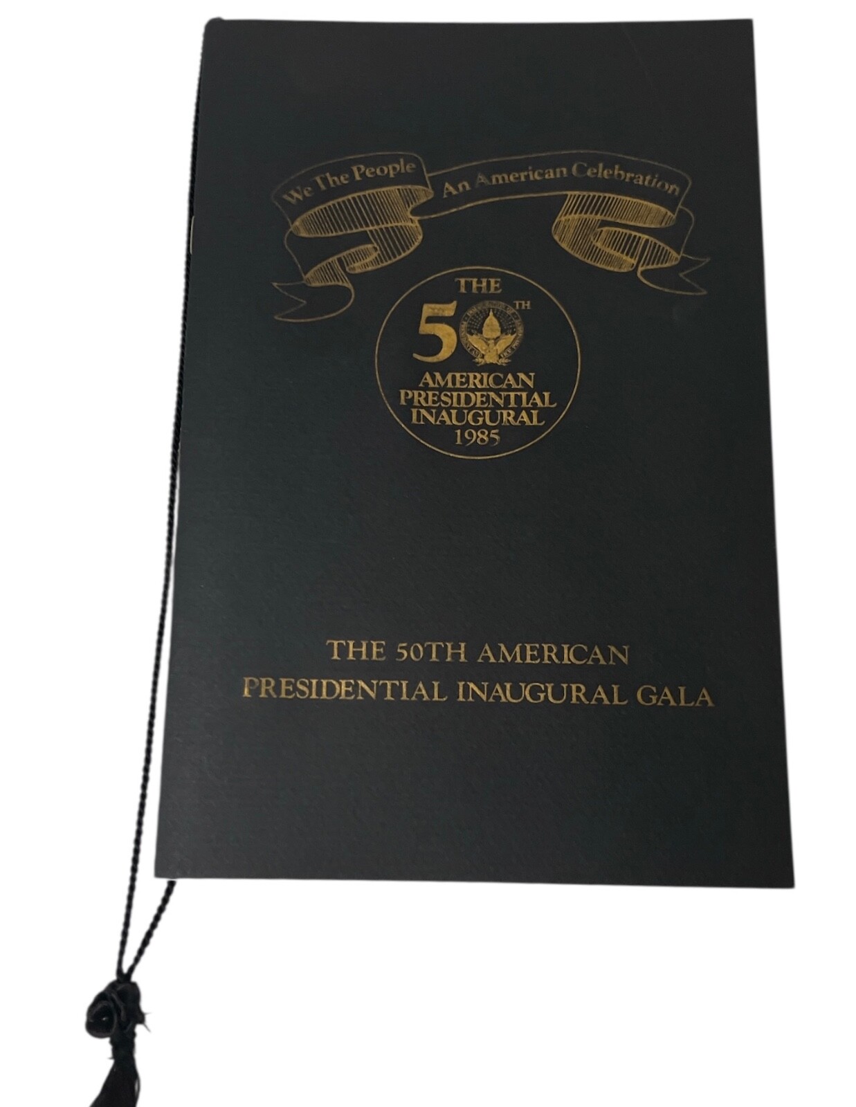 1985 Presidential  50th Inaugural Gala Program Ronald Reagan