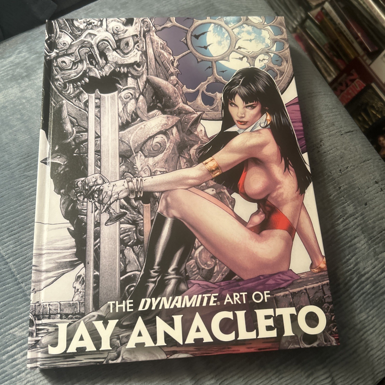 The Dynamite Art Of Jay Anacleto Hardcover HC 1st Printing New Book Vampirella