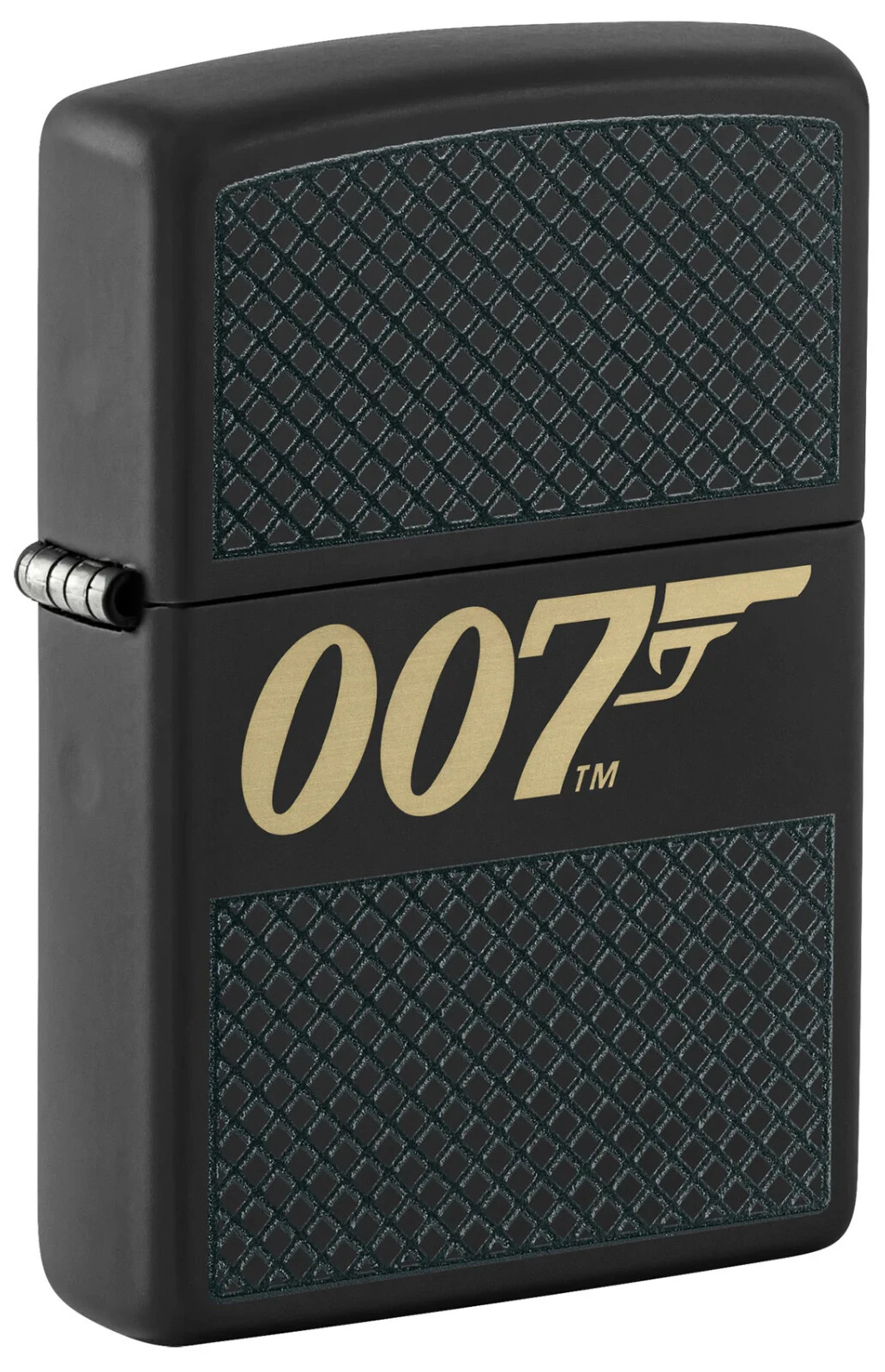 Zippo James Bond 007™ Design Black Matte Color Image Laser Engrave 46297