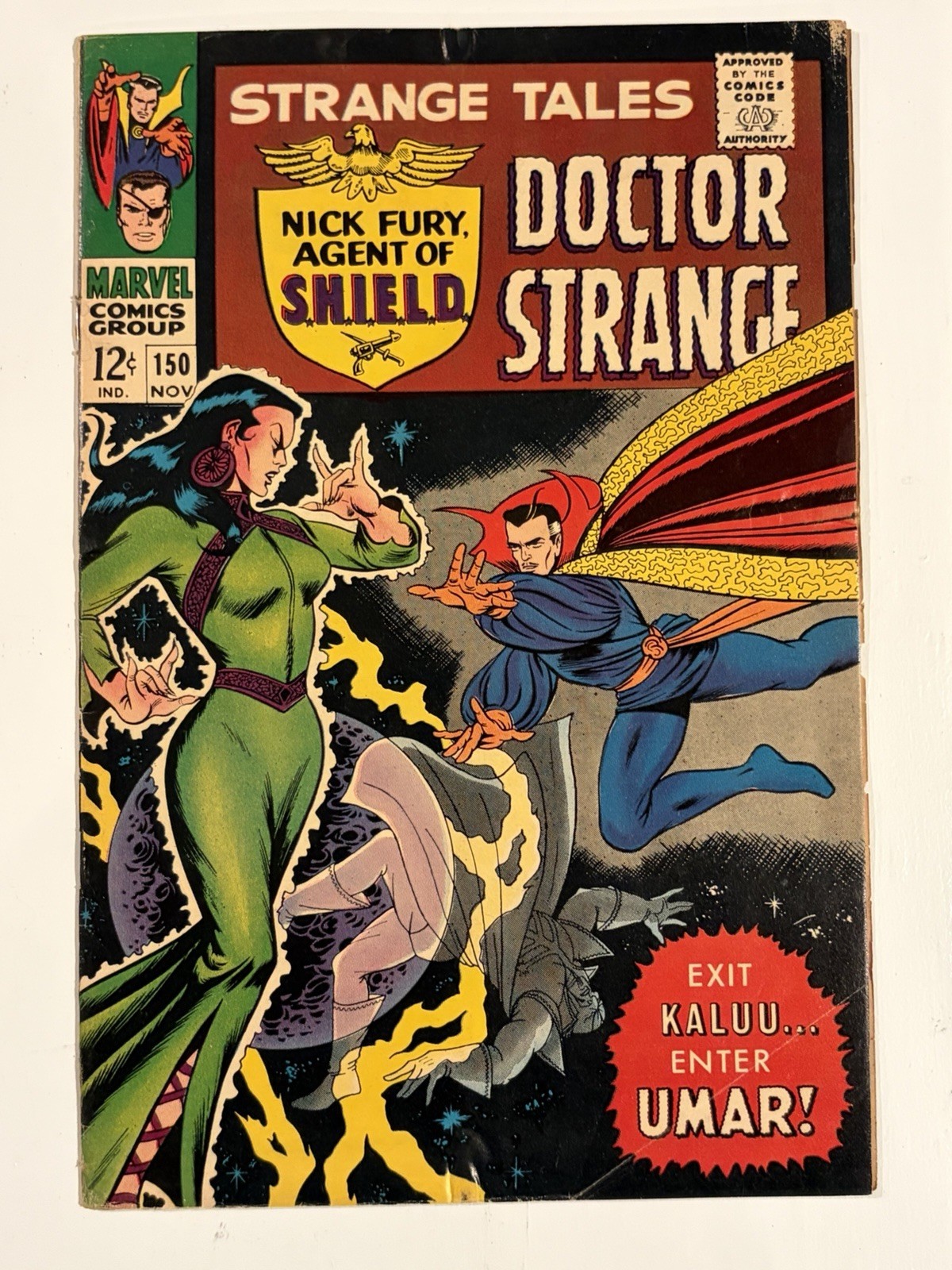 Strange Tales #150/Silver Age Comic Book/1st Buscema Work at Marvel/GD-VG