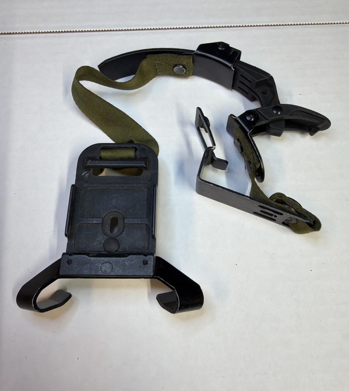 USGI Ratcheting NVG PASGT Helmet Mount Harness Assembly