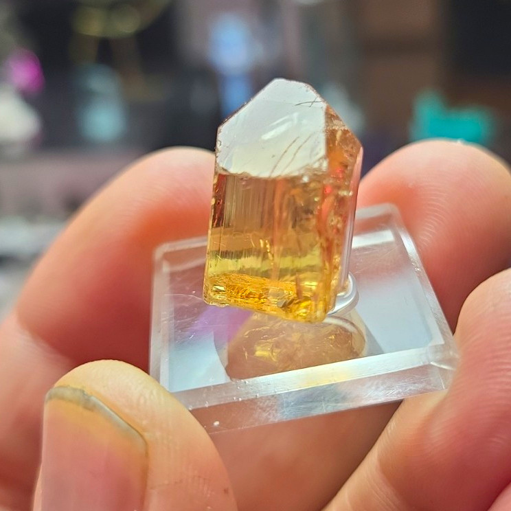 Imperial Topaz,  Ouro Preto, Brazil Ex McCue Collection 