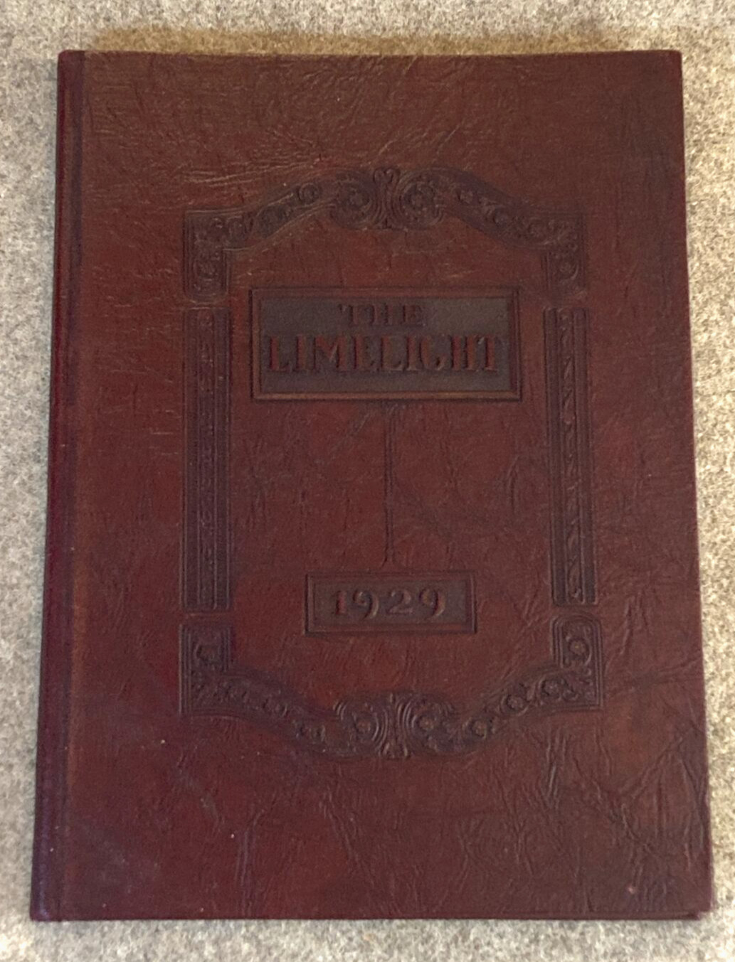 1929 The Limelight Genoa Ohio High School Yearbook