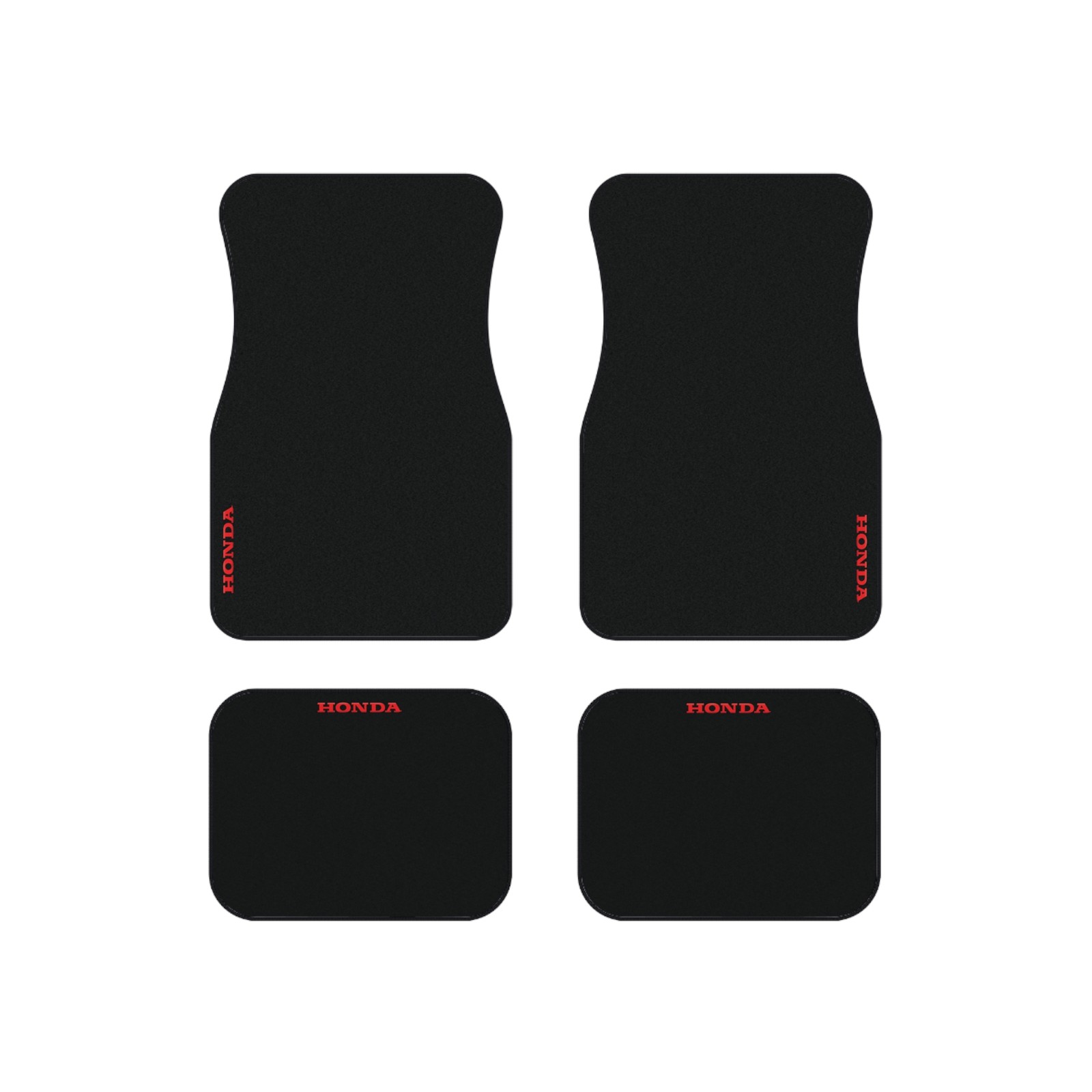 HONDA Car Floor Mats set of 4, Honda Mats Set, Honda Power Floor Mats Set