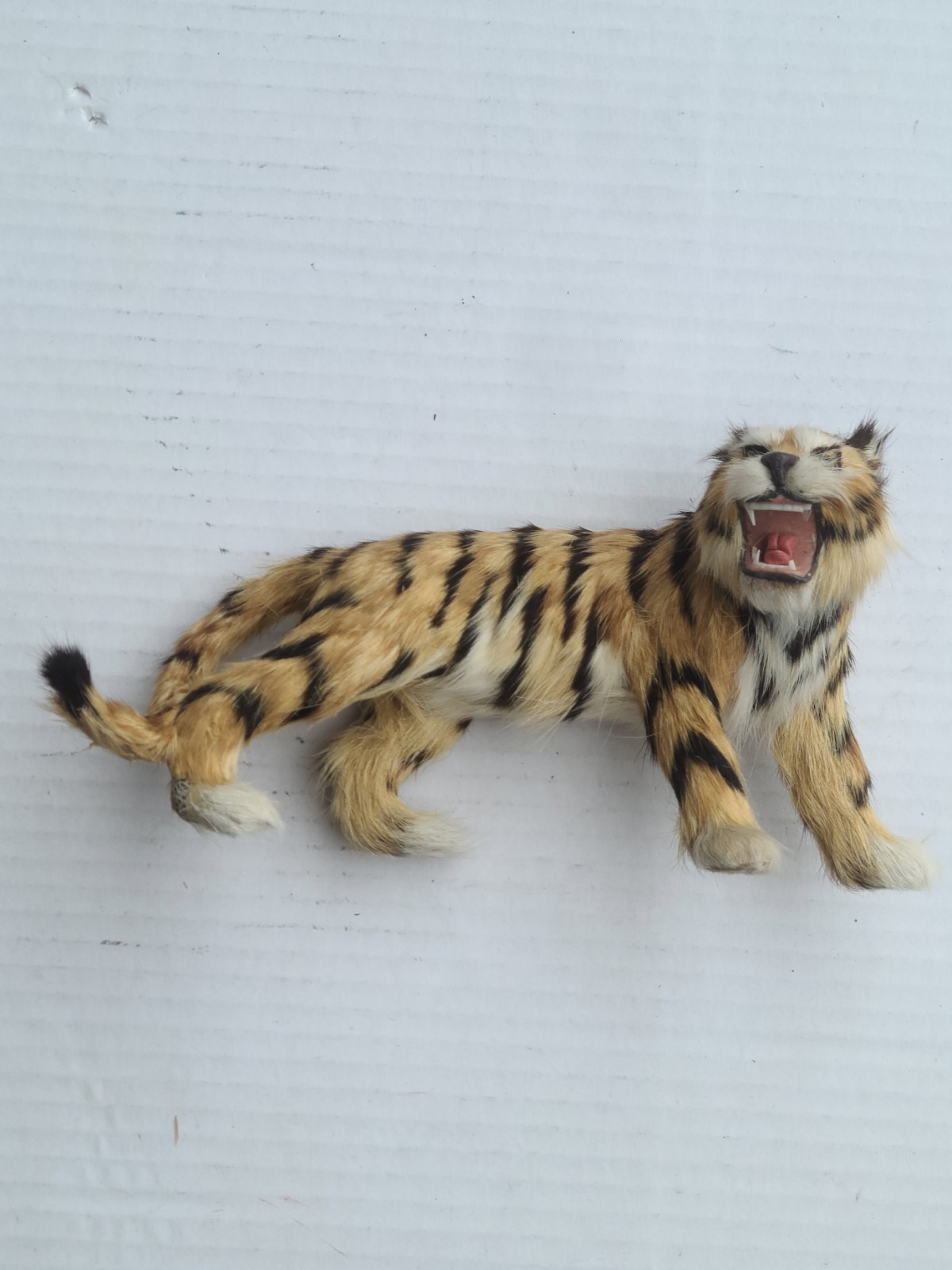 Vintage Faux Taxidermy Mini Tiger 