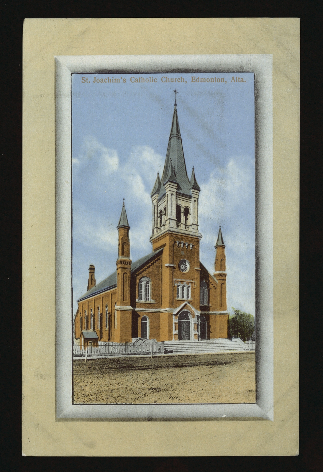 St Joachims Church Edmonton Alberta view of the St Joachims Chur- Old Photo