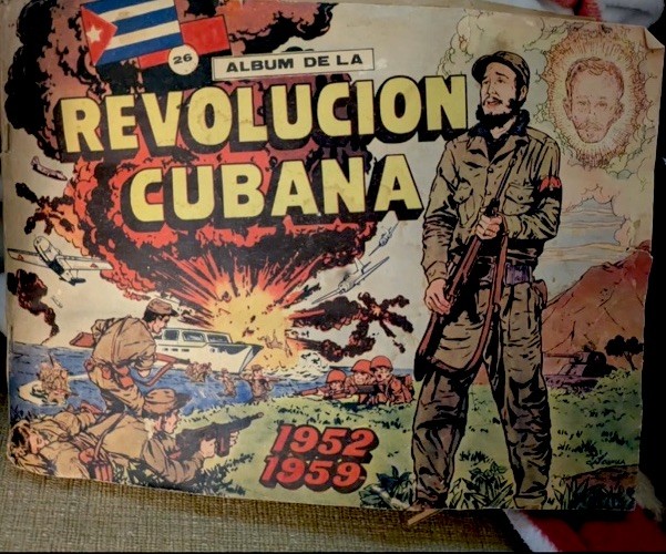BOOK CUBAN REVOLUTION 1959 CARD ALBUM CHE FIDEL CASTRO CUBA 248 CARDS