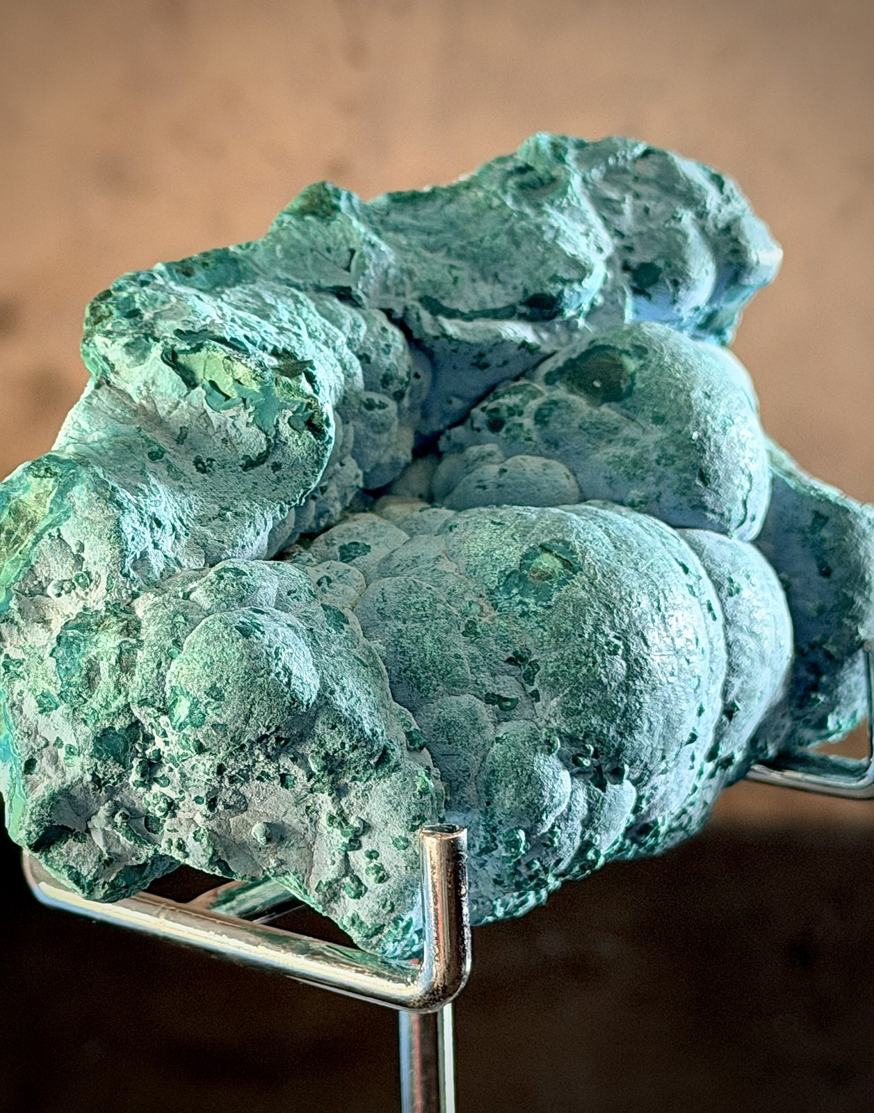 Malachite with Chrysocolla Botryoidal