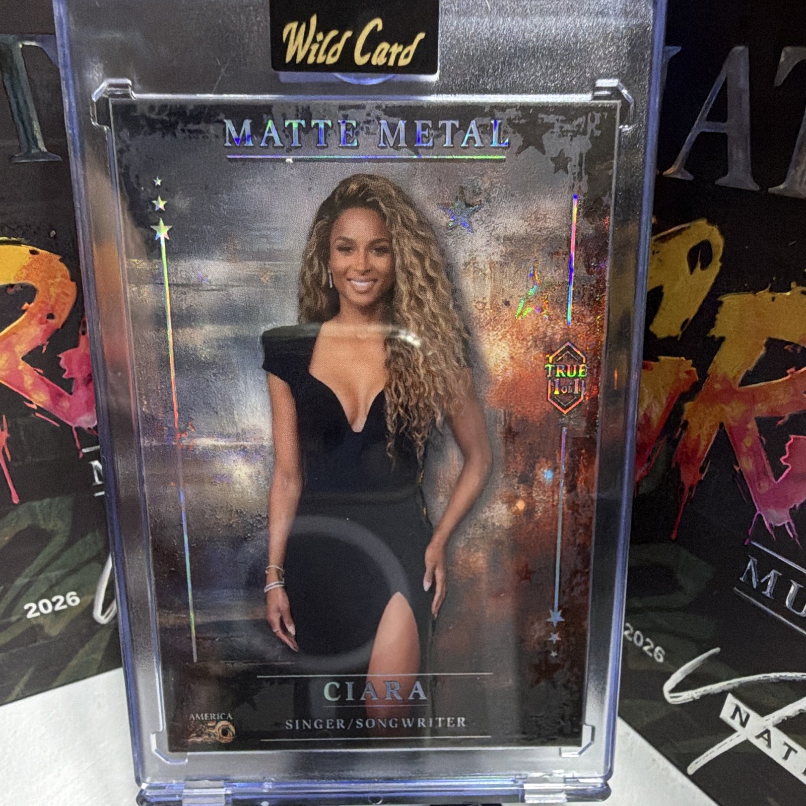 2026 Wild Card Matte Metal America 250 Ciara National Exclusive MMEVDA5-CW  1/1