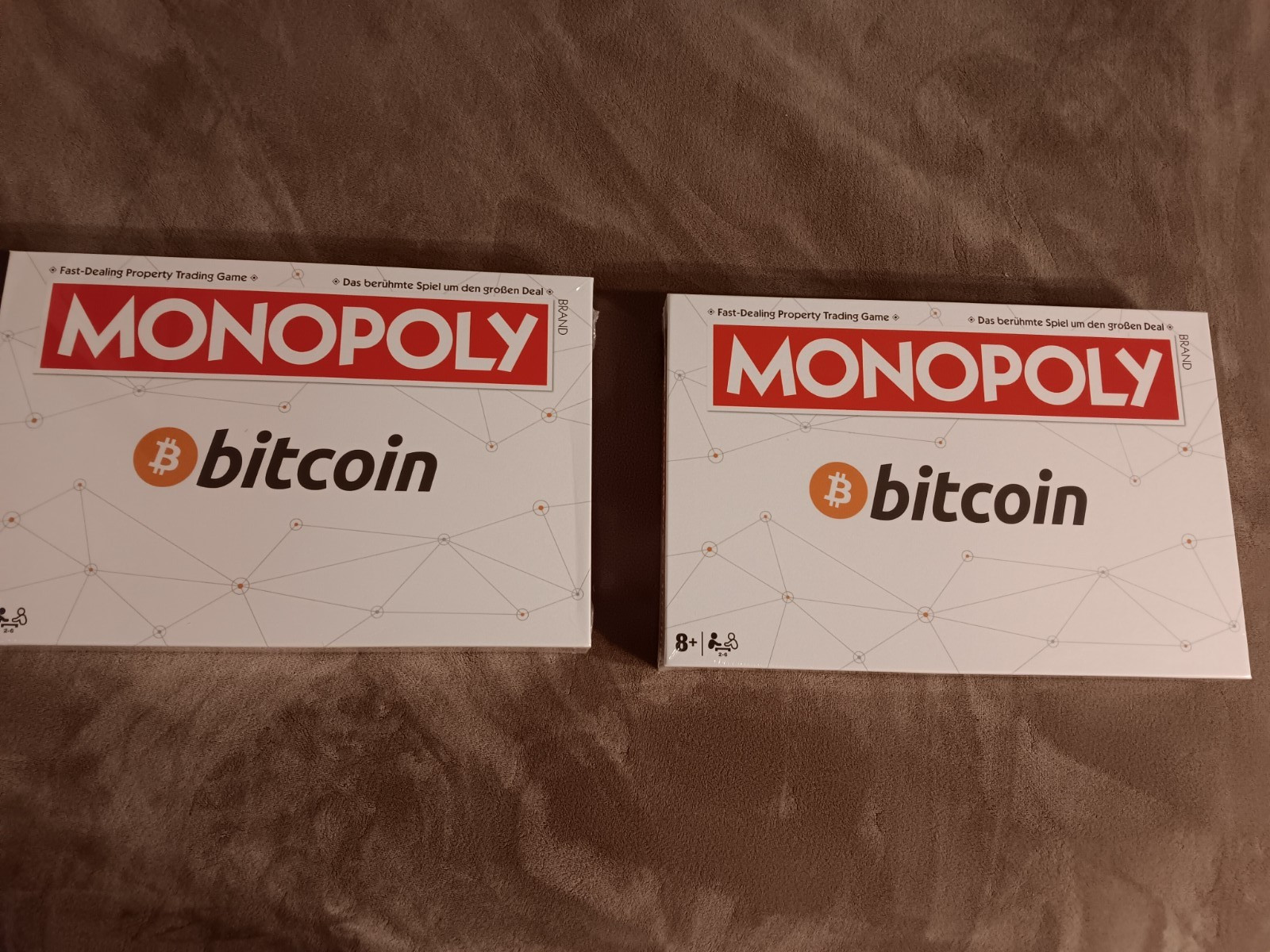 1 x Monopoly Rare Limited Edition Hasbro Winning Moves Bitcoin