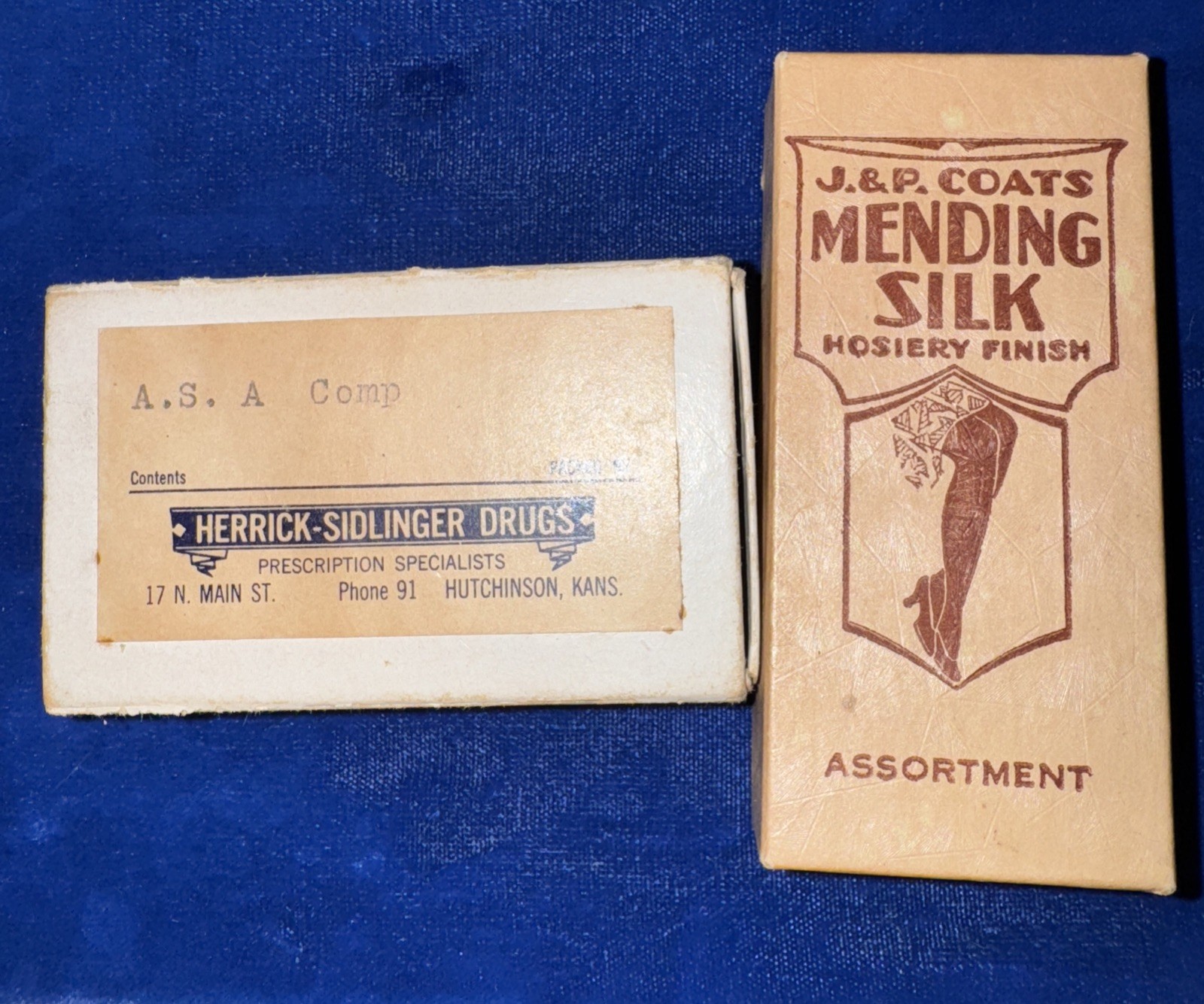 Antique Edwardian Sewing Notions Lot w Boxes | Snaps MOP Tie Clip Boy Scouts