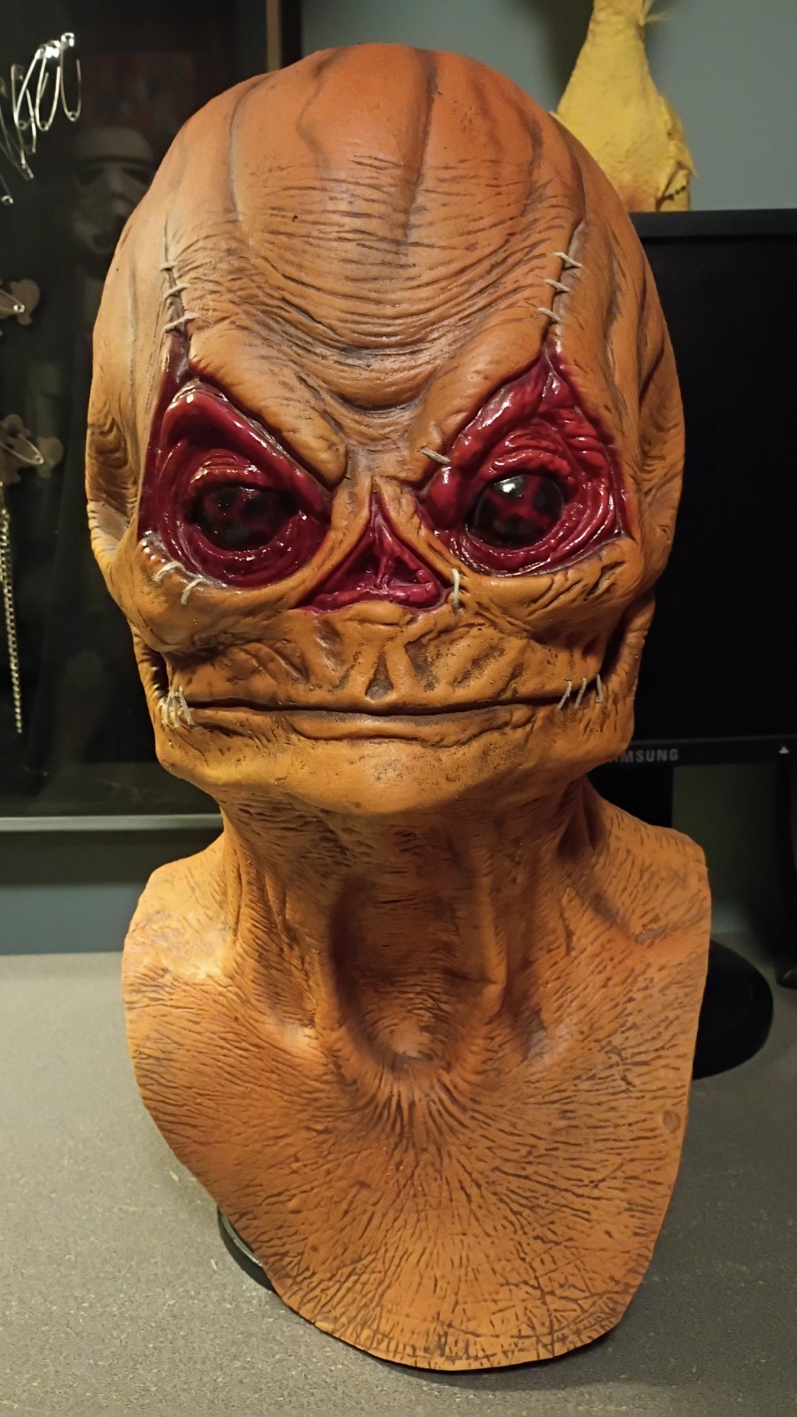 Monster Asylum Trick r Treat Sam mask NOT Trick or Treat Studios or Don Post.