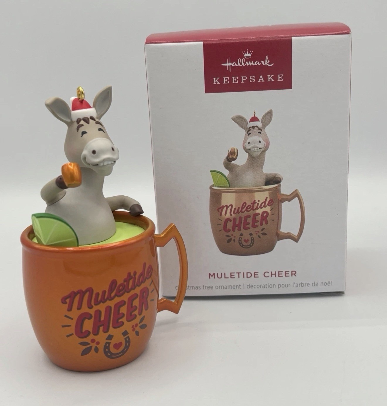 Hallmark Keepsake Christmas Ornament 2024 Muletide Cheer - New In Box