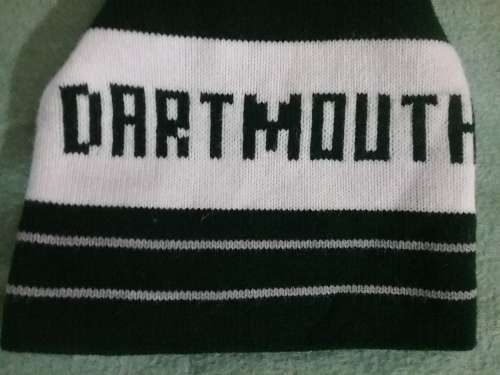 New Dartmouth College Wool Ski Hat in Excellent Condition