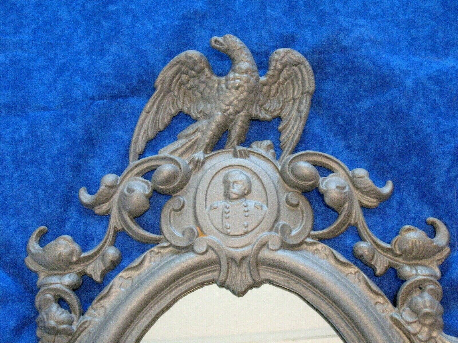 Authentic Civil War 1862 Cast Iron Frame Brigadier Gen. Andrew Porter Union Army