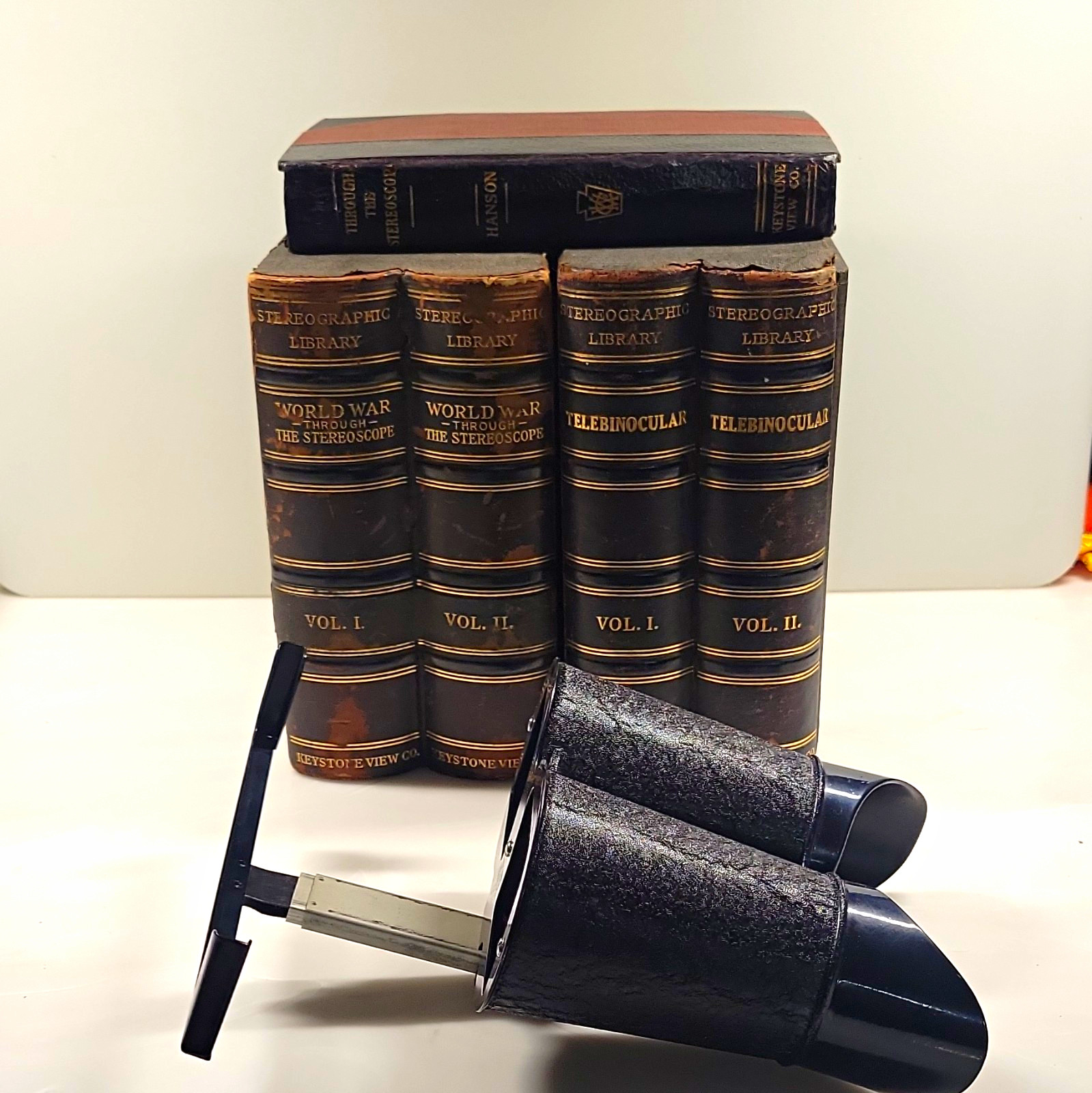 Keystone View Co. World War Through the Stereoscope 1923 1st Ed