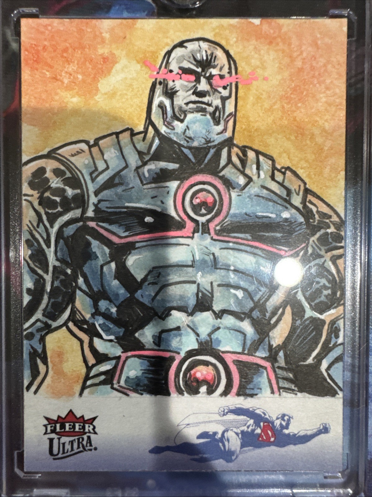 2026 Fleer Ultra Superman Sketch Card - Lex Luther by Keith Farnum - 1/1