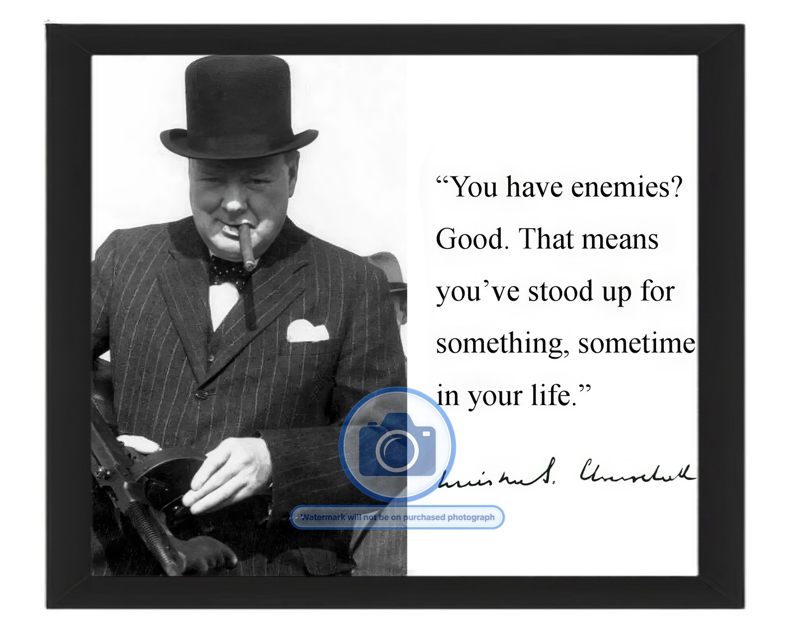 SIR WINSTON CHURCHILL \