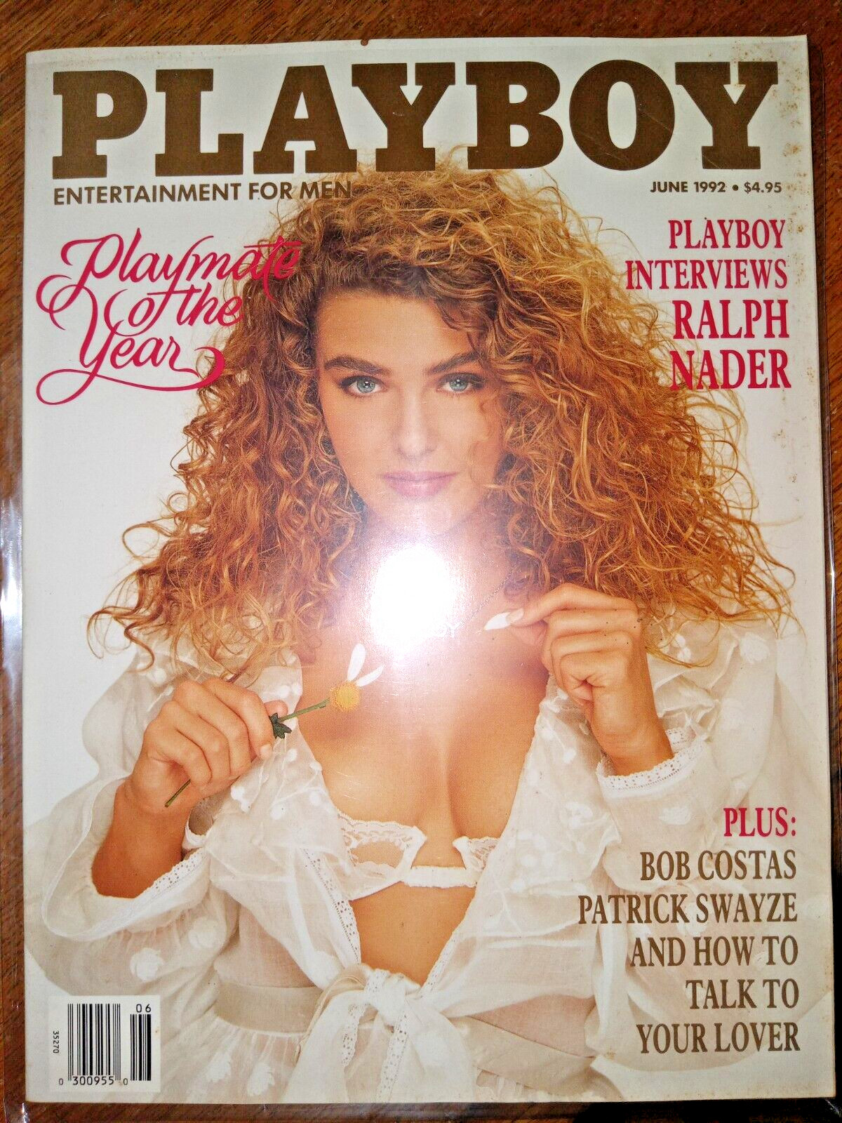 Playboy June 1992, Playmate of the Year, Ralph Nader, Bob Costas, VG Rare