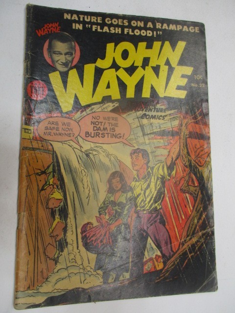 John Wayne Comics #20 & 22 Toby Press 1953 