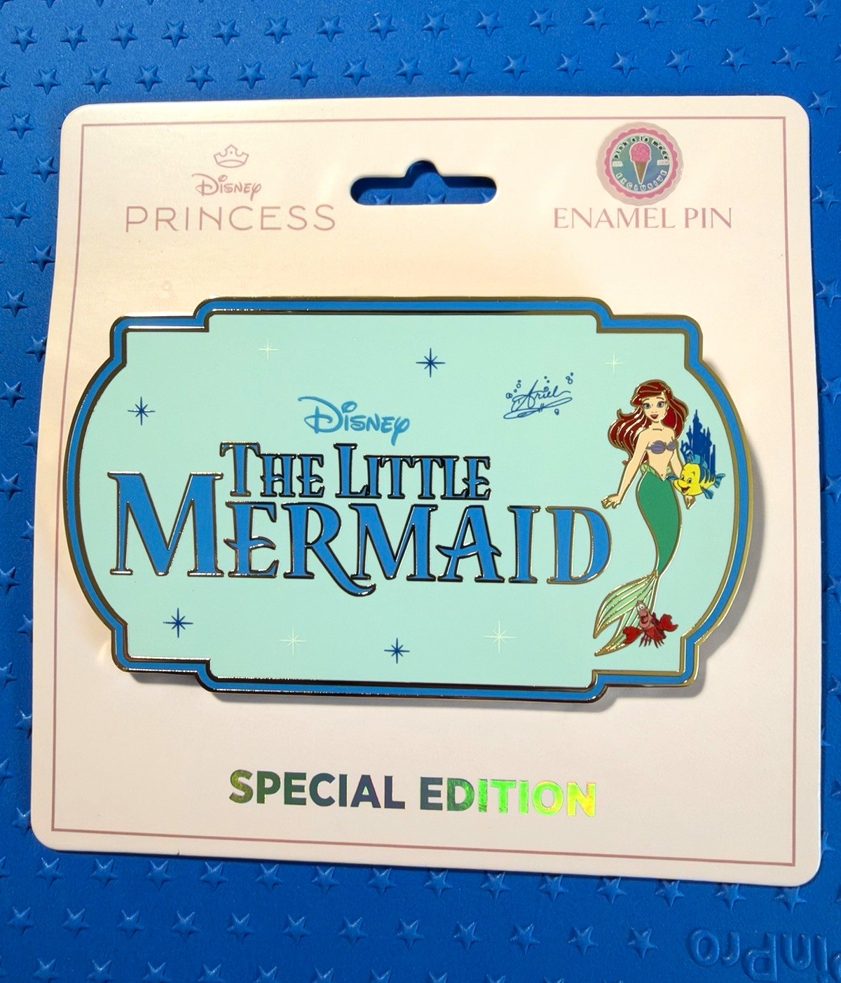 Disney Princess The Little Mermaid Ariel Special Edition 200 Marquee sign PALM￼