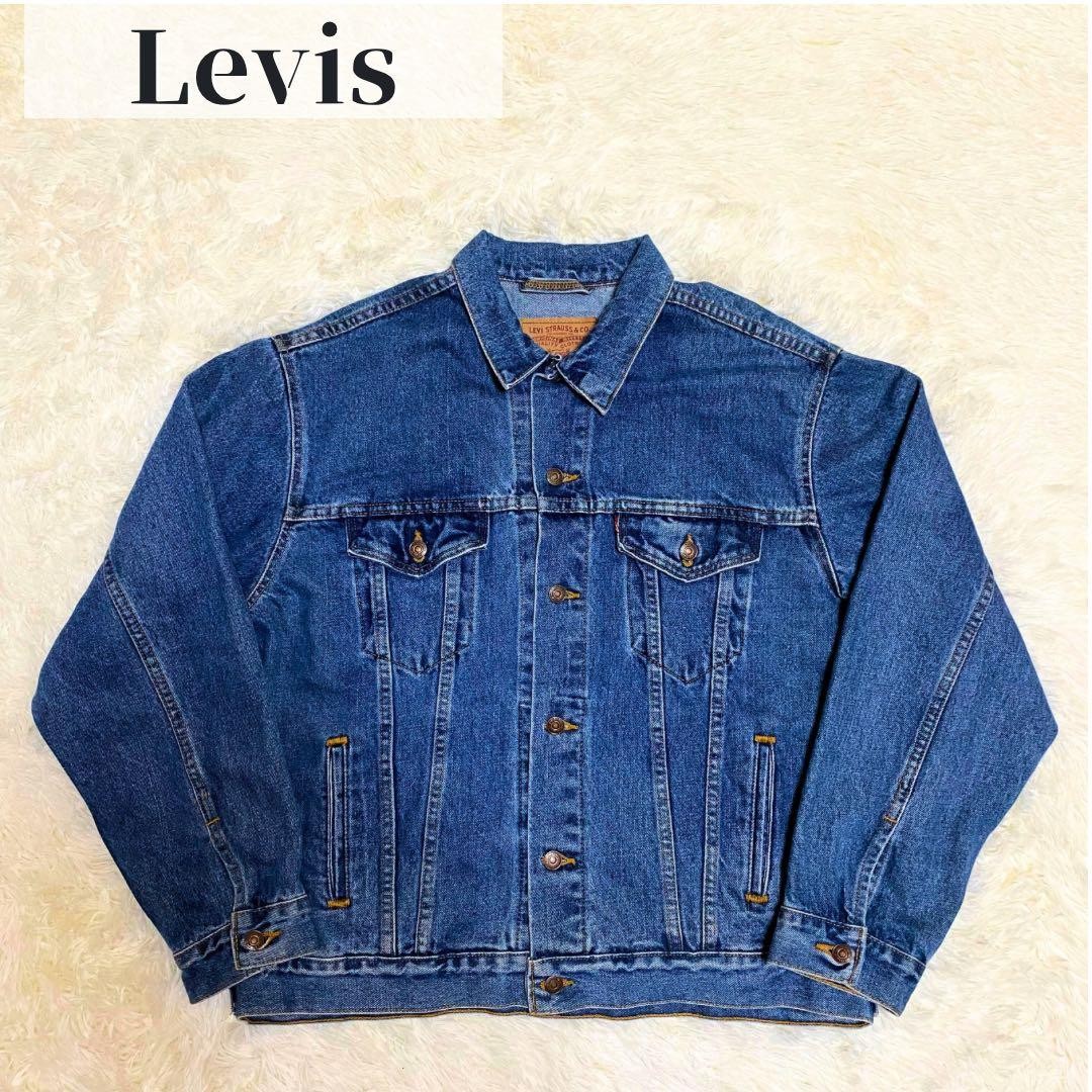 Levi's Men Luxury  / Vhtf/ Denim Jacket Large Size Limited Edition Rare Model To