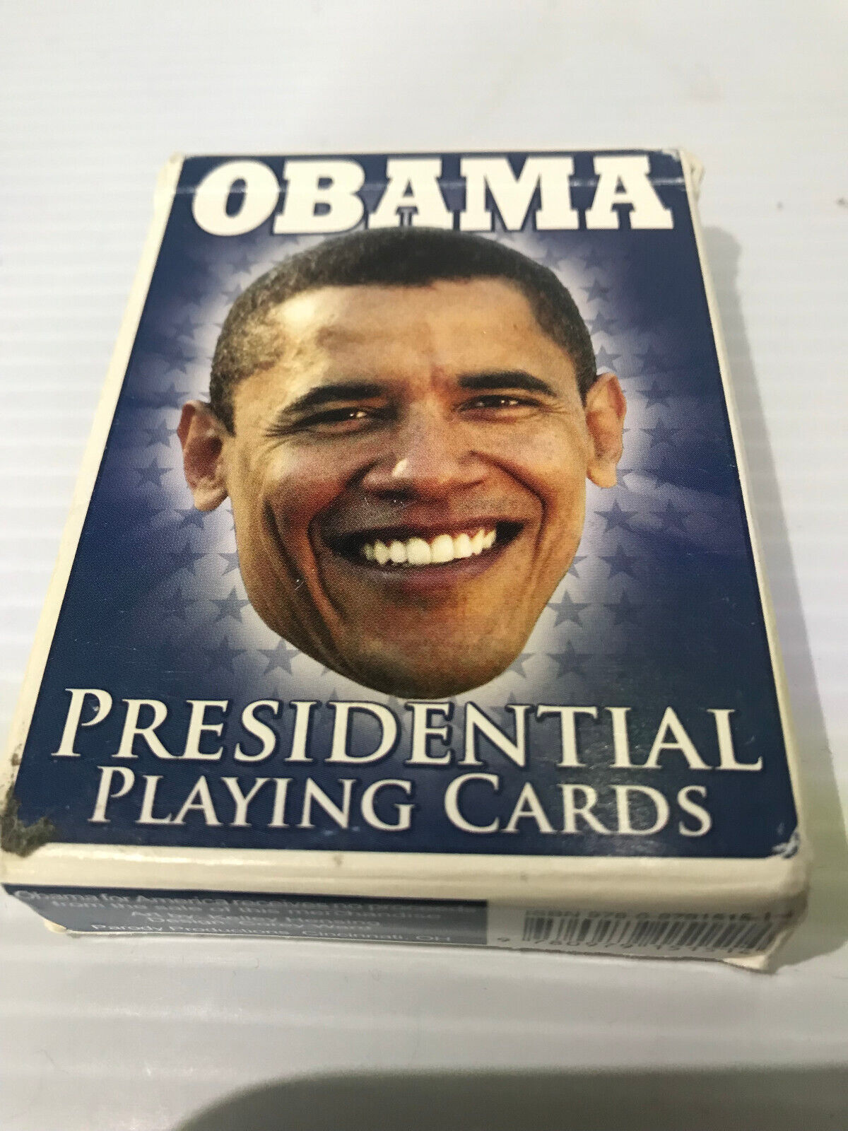 Barack Obama 2007 Presidential Playing Cards Poker Size Deck Collectible