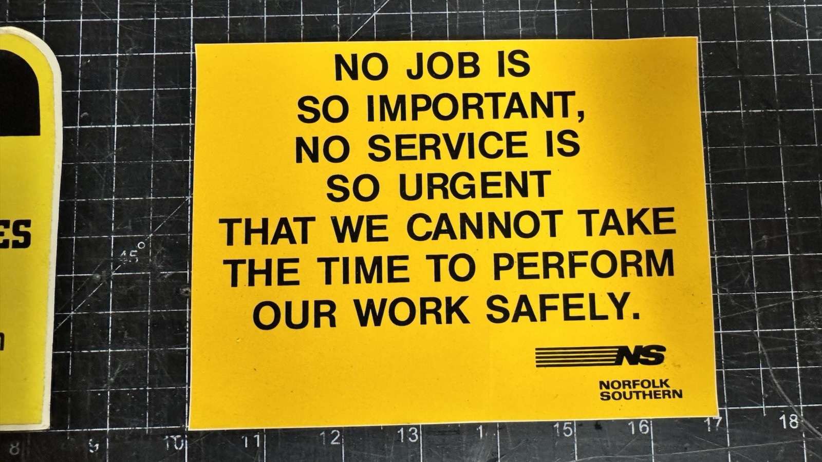 Norfolk Southern Railroad Sticker 