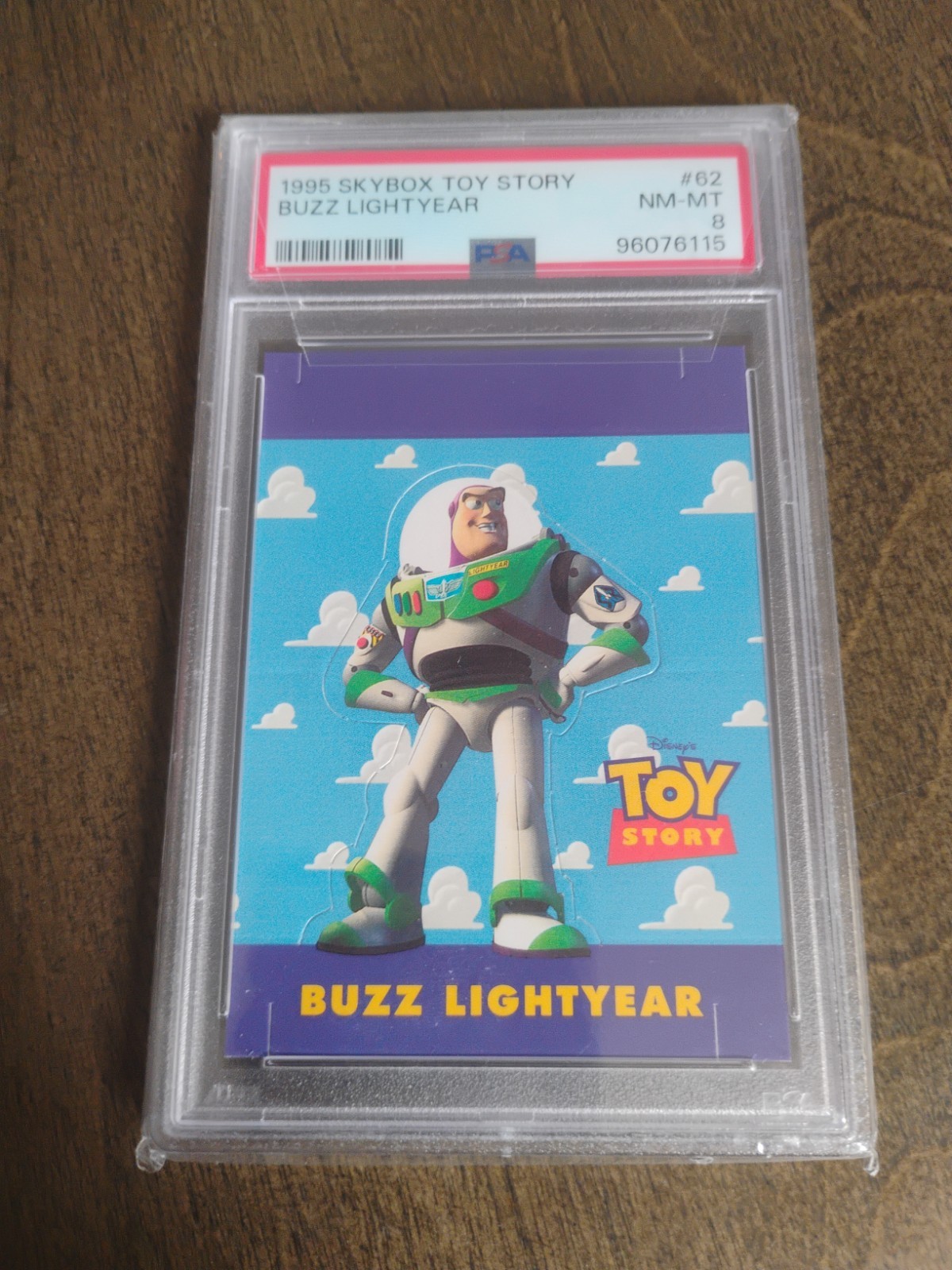 1995 SkyBox Disney\'s Toy Story Buzz Lightyear #62 PSA 7