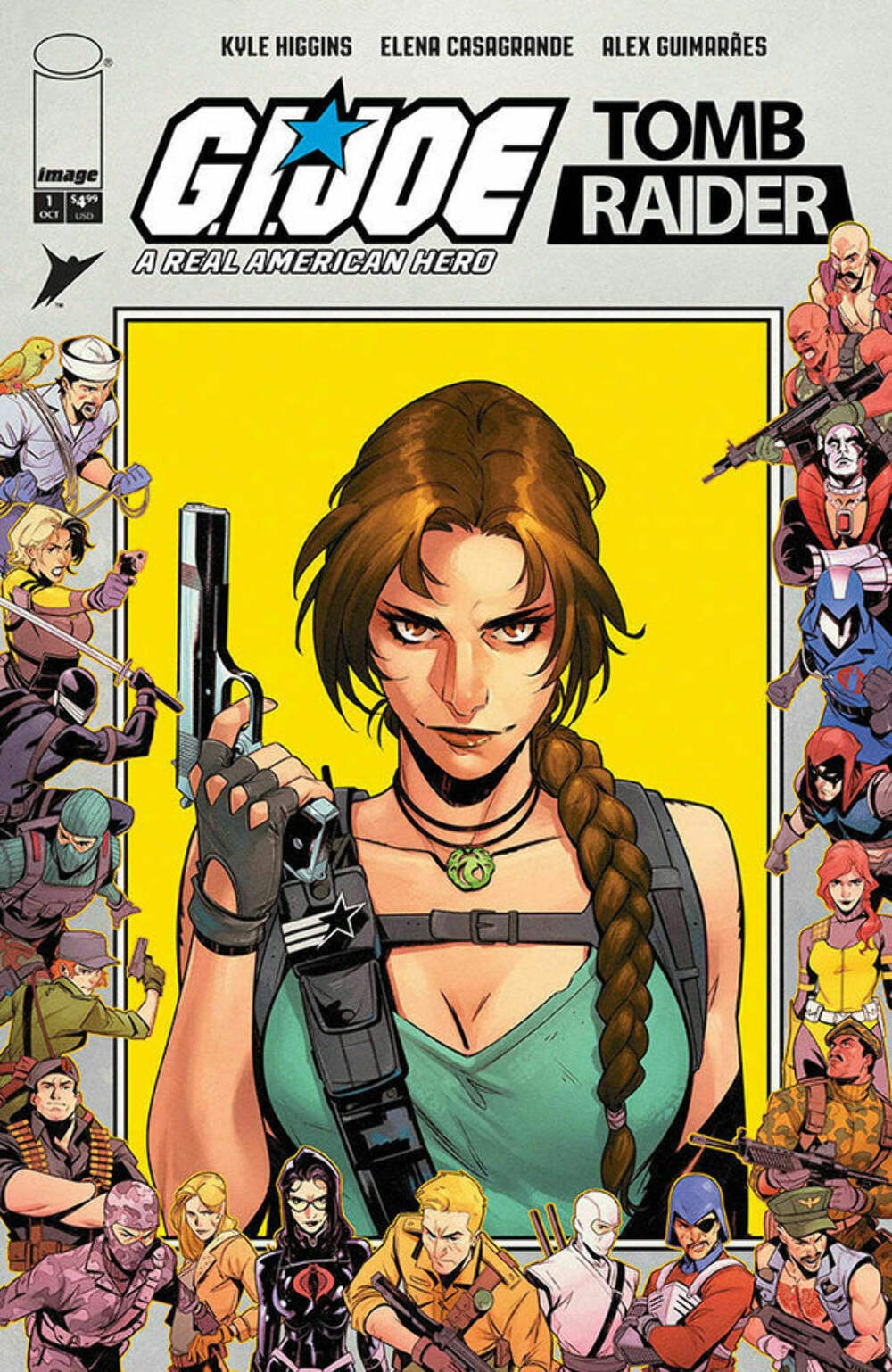 GI Joe ARAH Tomb Raider #1 Mike Spicer 1:100 Foil Variant