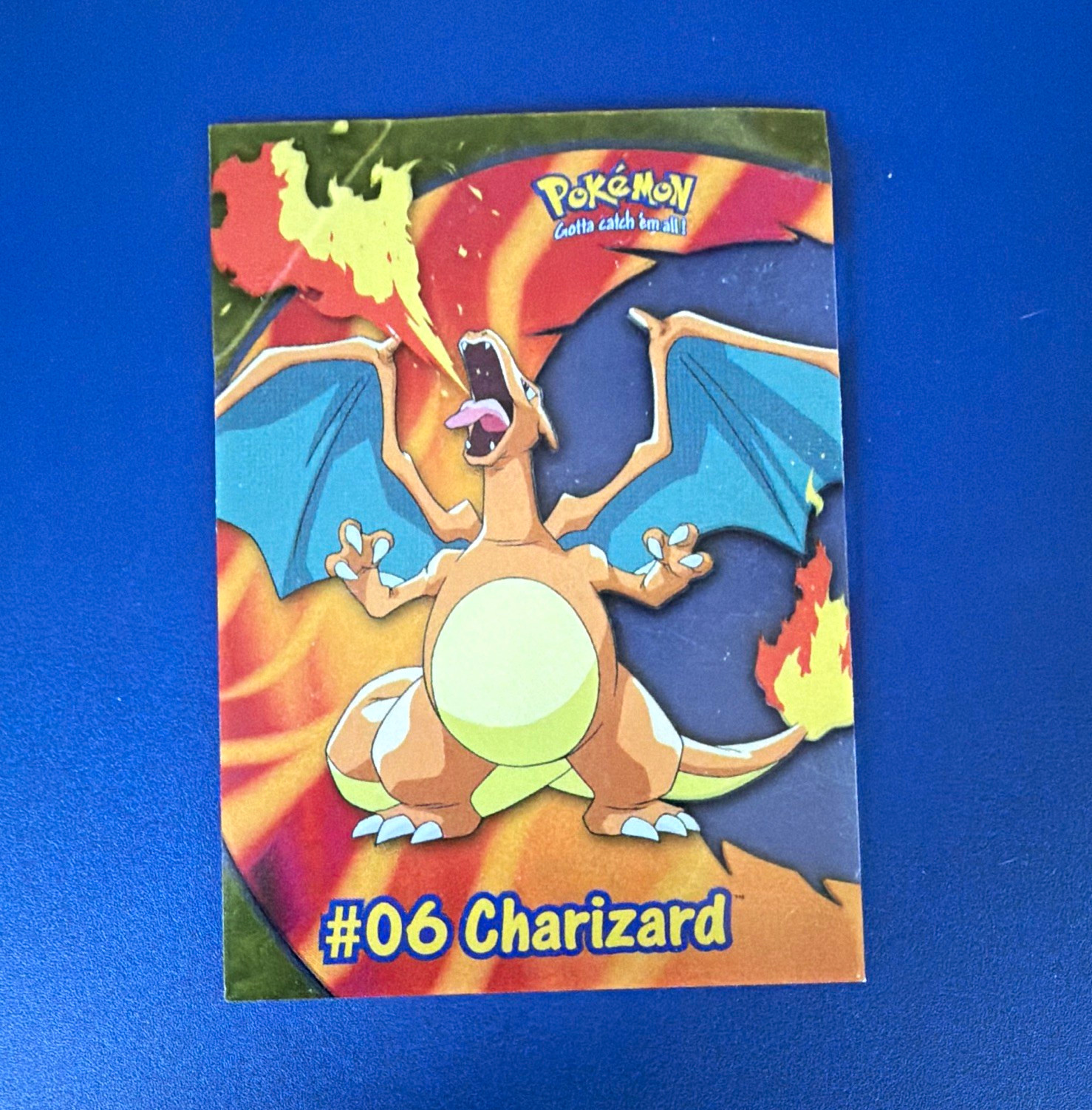 Topps Pokémon TV Animation Edition Charizard #06 1999 English Trading Card