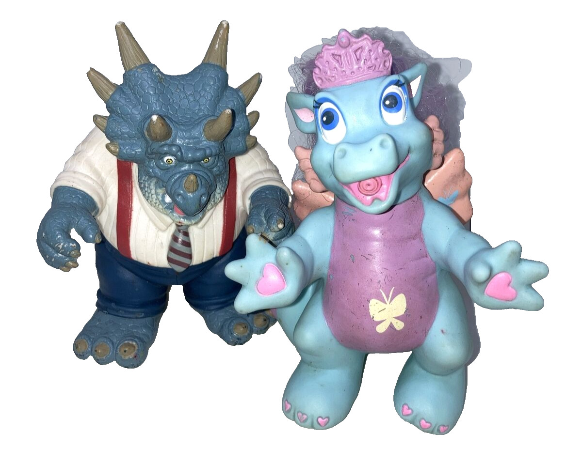 vintage 1990s tv shows toy figures Galoob Dragon+ Dinosaurs B.P. Richfield Boss