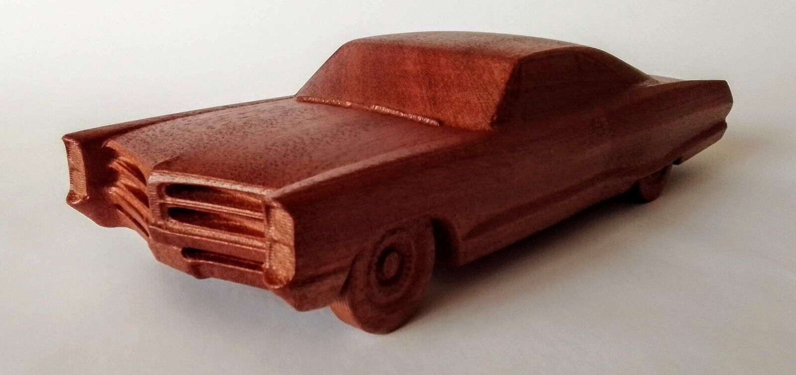 Pontiac Bonneville Hardtop - 1:16 Wood Car Scale Model Oldtimer Replica Vintage
