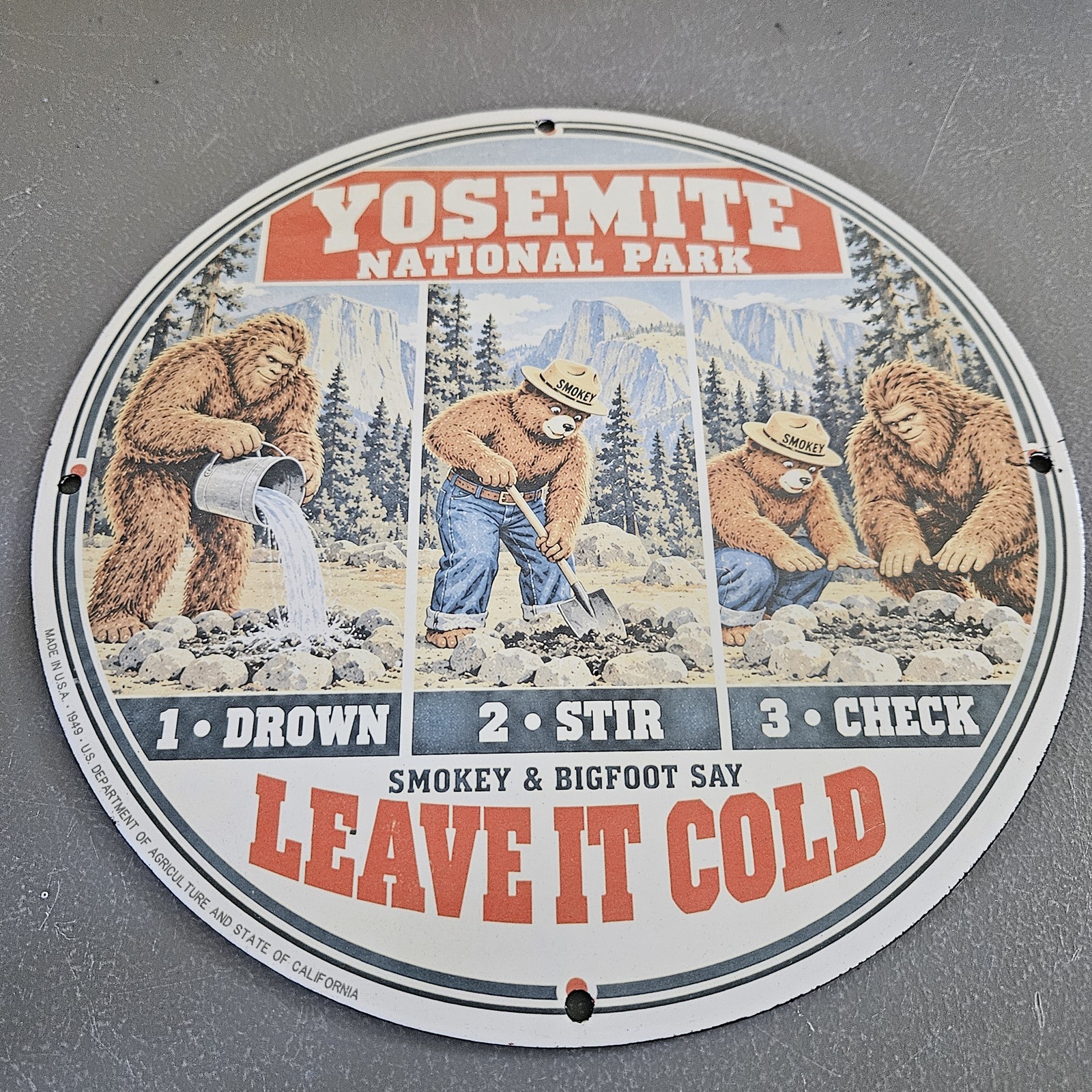 VINTAGE 1949 YOSEMITE NATIONAL PARK 12