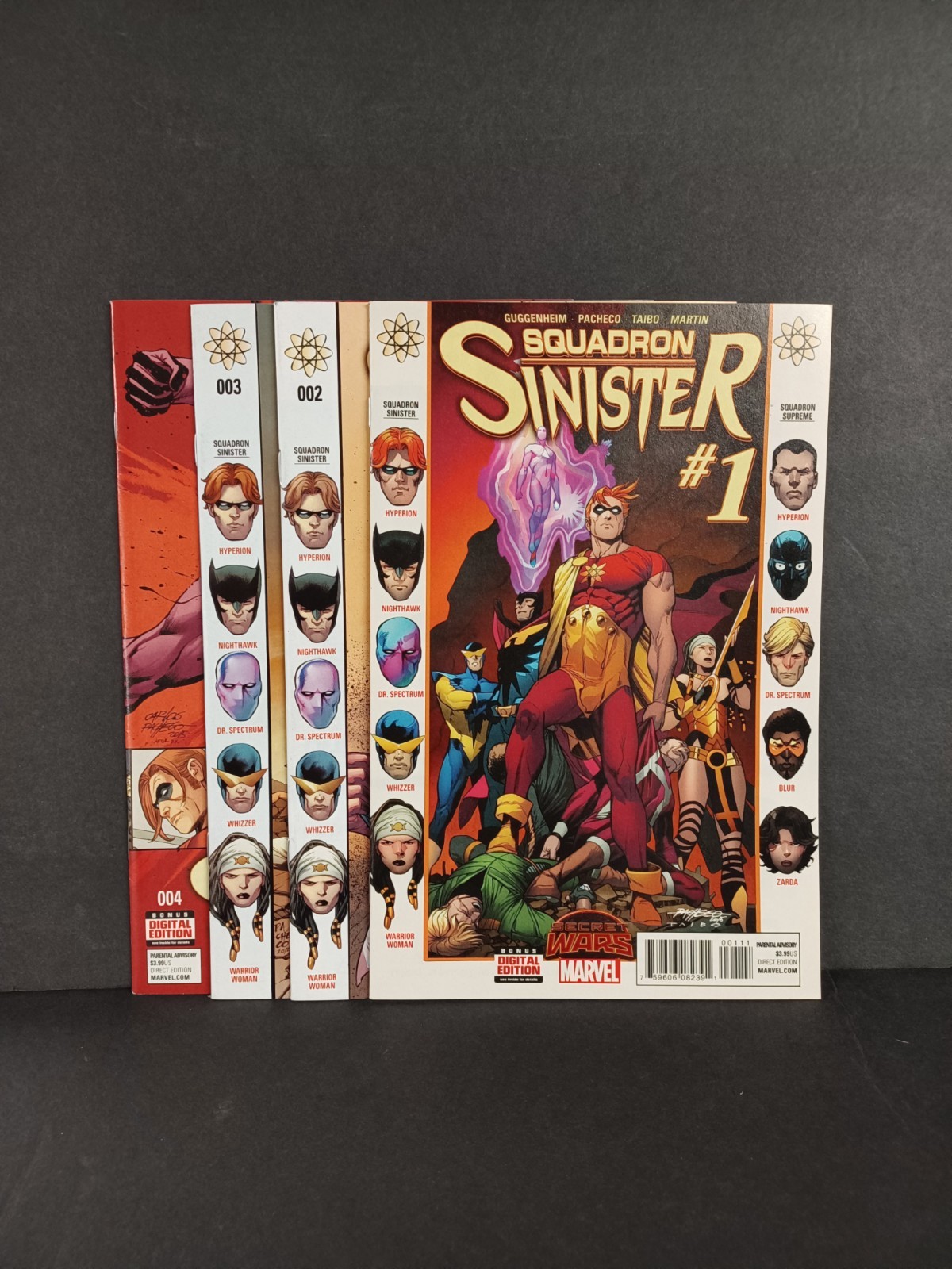 Squadron Sinister #1-4 Complete Set 