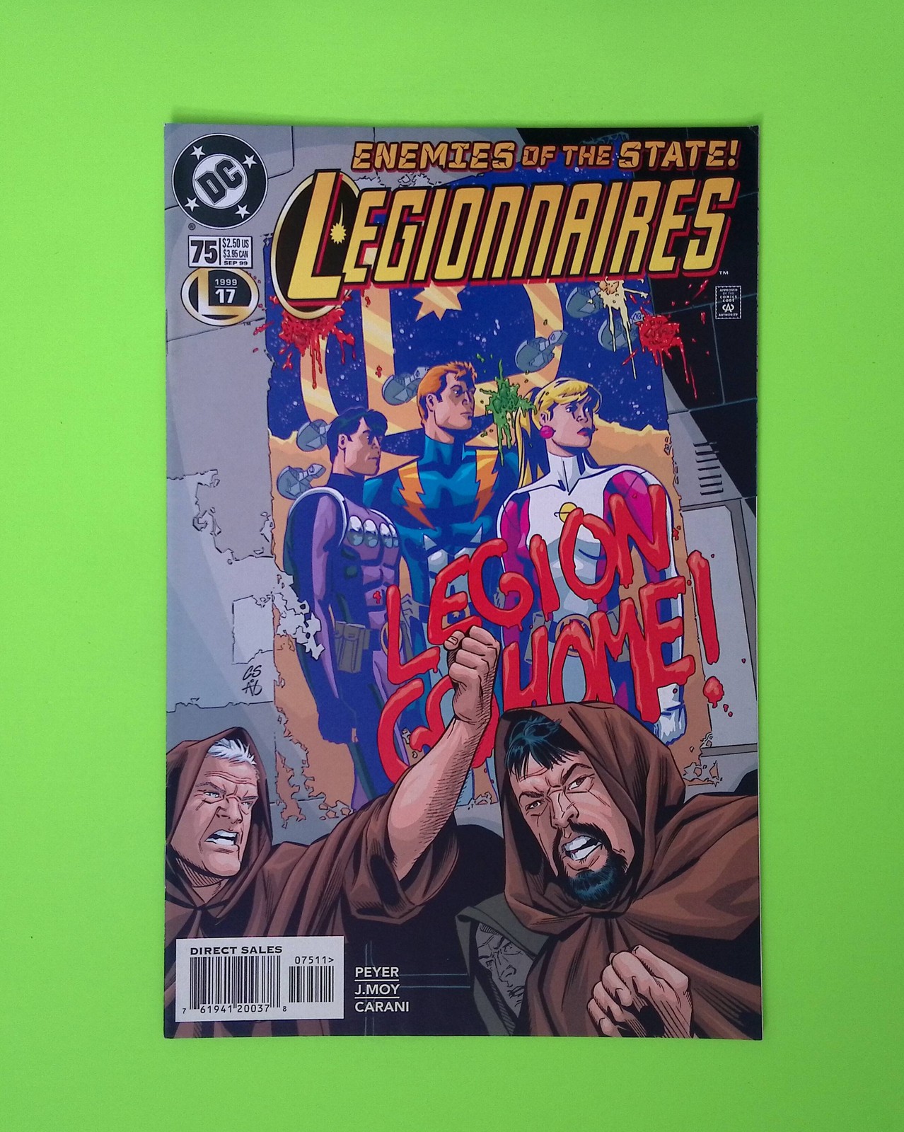 Legionnaires #75 DC Comics Higher Grade Comic Book Q168-211