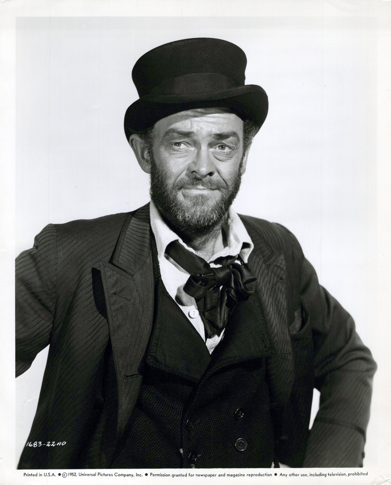 Unknown Actor (1952) Vintage Hollywood Press Movie Collectable Pose Photo 1476K