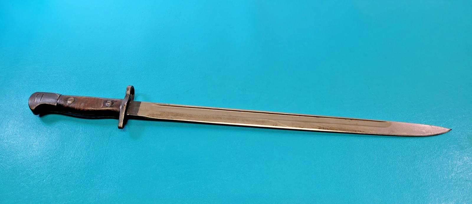 WWI British Pattern Model 1907 Sanderson Two Toned Bayonet Knife TR1403