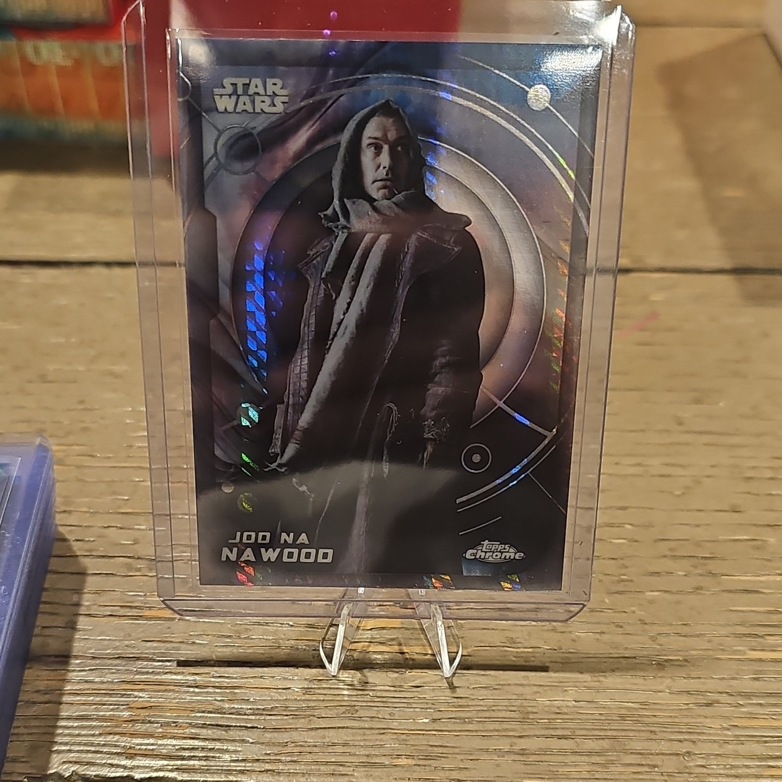 Topps 2024 Chrome Star Wars Skeleton Crew #123 Jod Na Nawood Refractor